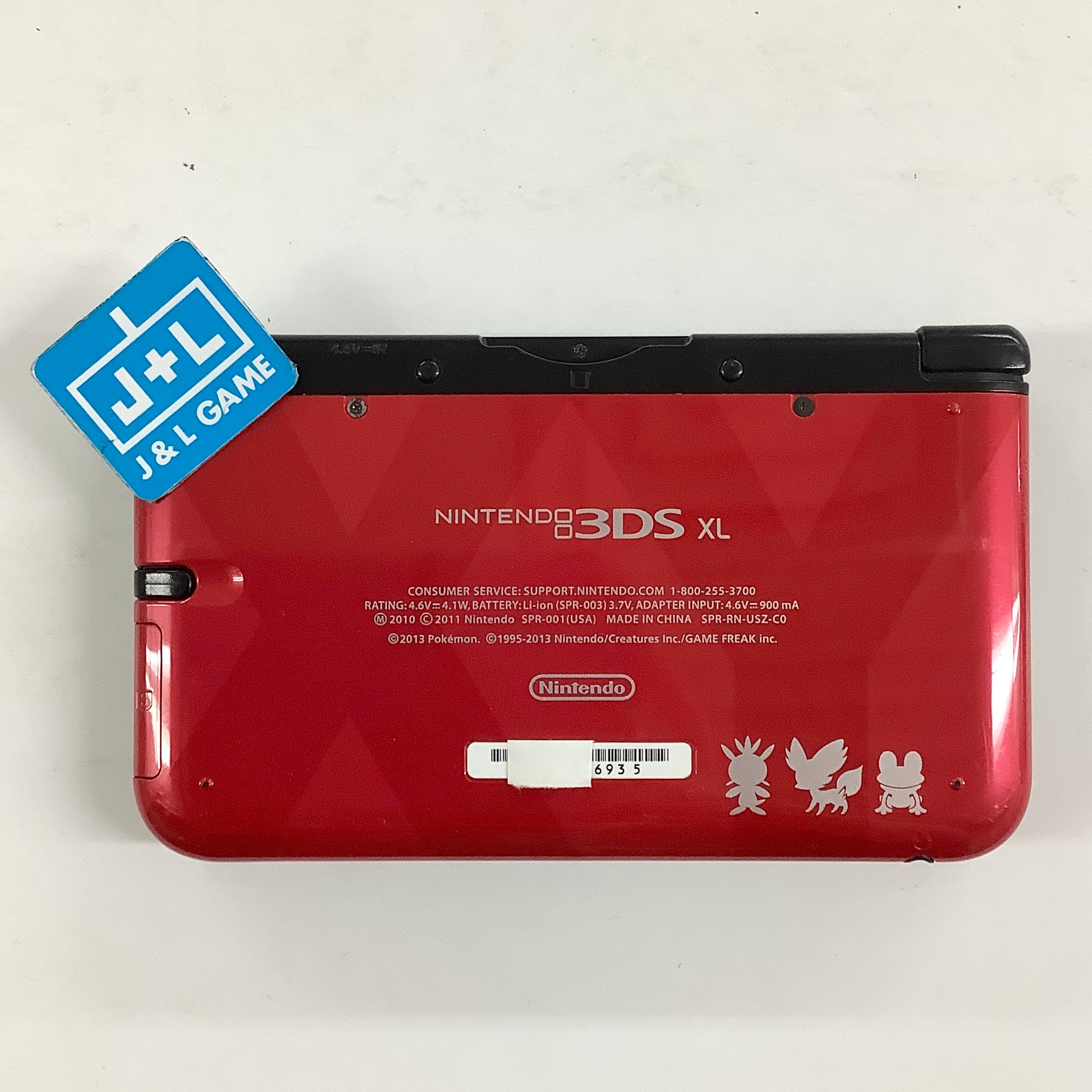 Nintendo 3DS XL (Pokemon XY Red) - Nintendo 3DS [Pre-Owned] Consoles Nintendo