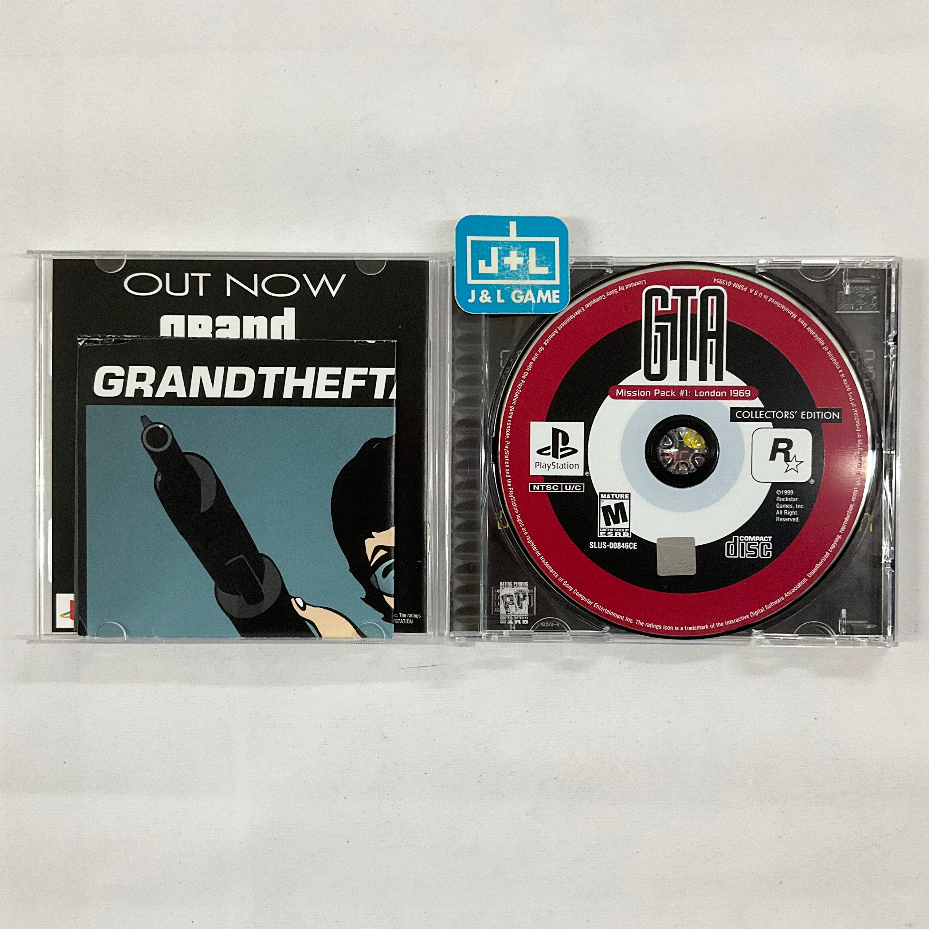 Grand Theft Auto: Collector's Edition - (PS1) PlayStation 1