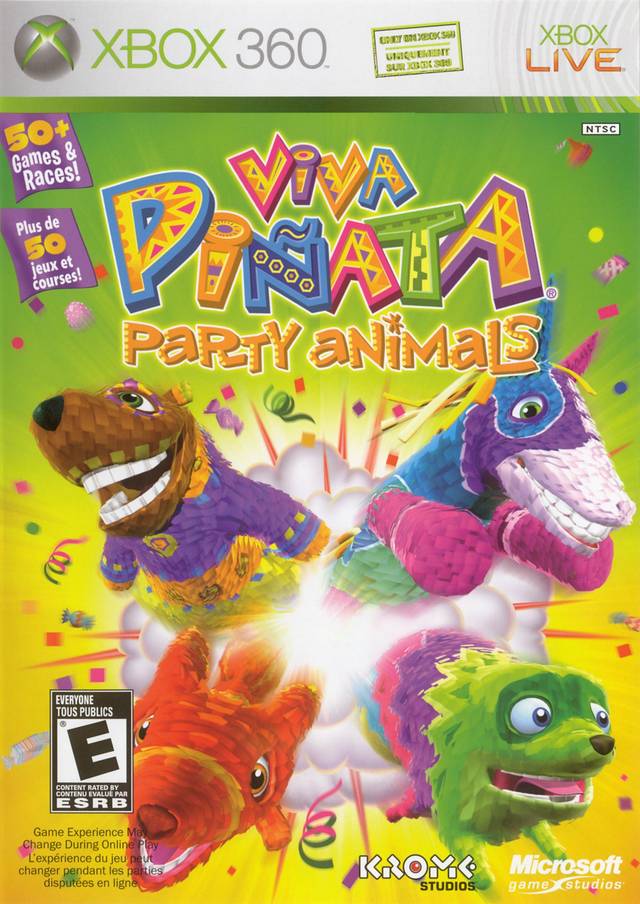 Viva Pinata: Party Animals - Xbox 360 Video Games Microsoft Game Studios   