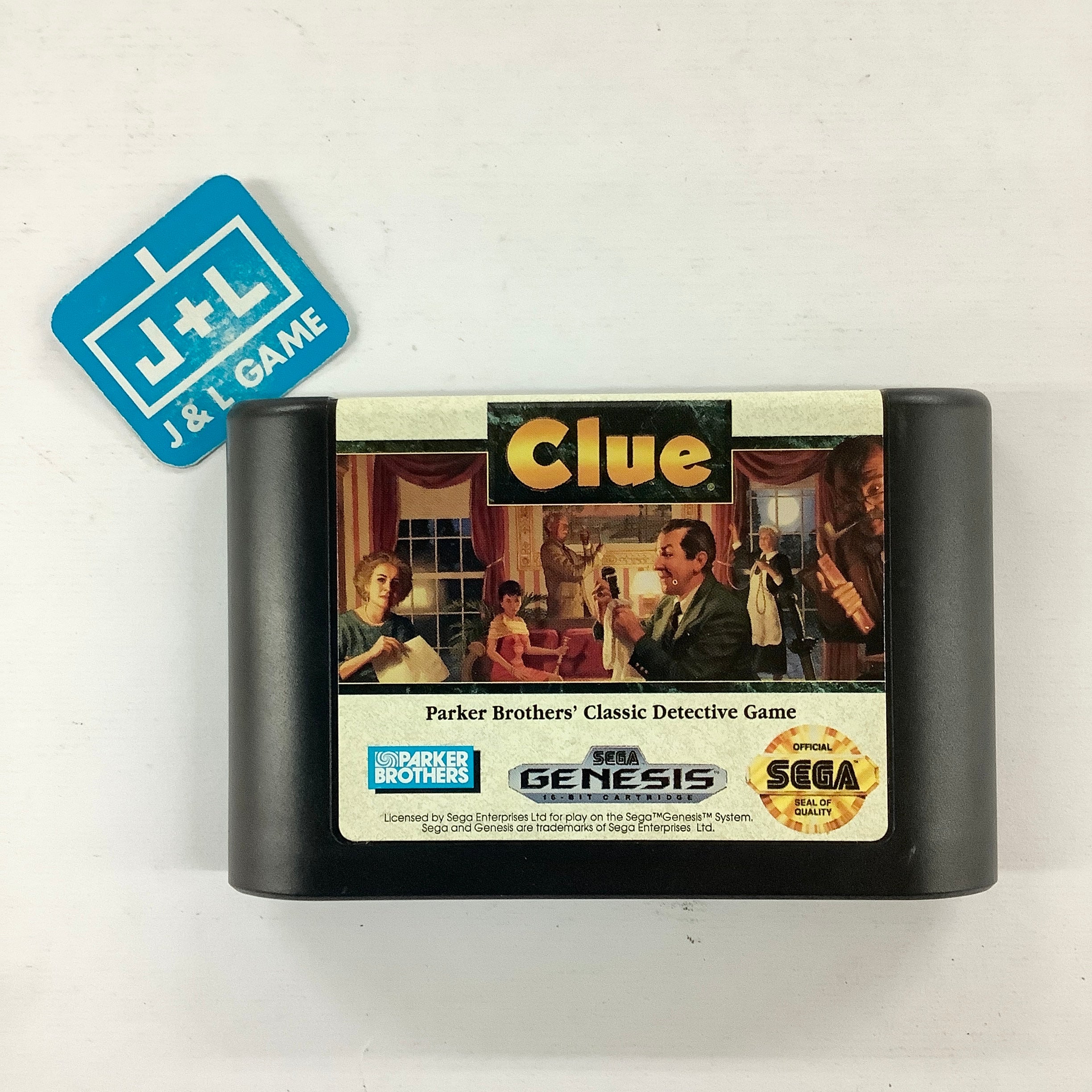 Clue - (SG) SEGA Genesis [Pre-Owned] Video Games Parker Brothers   