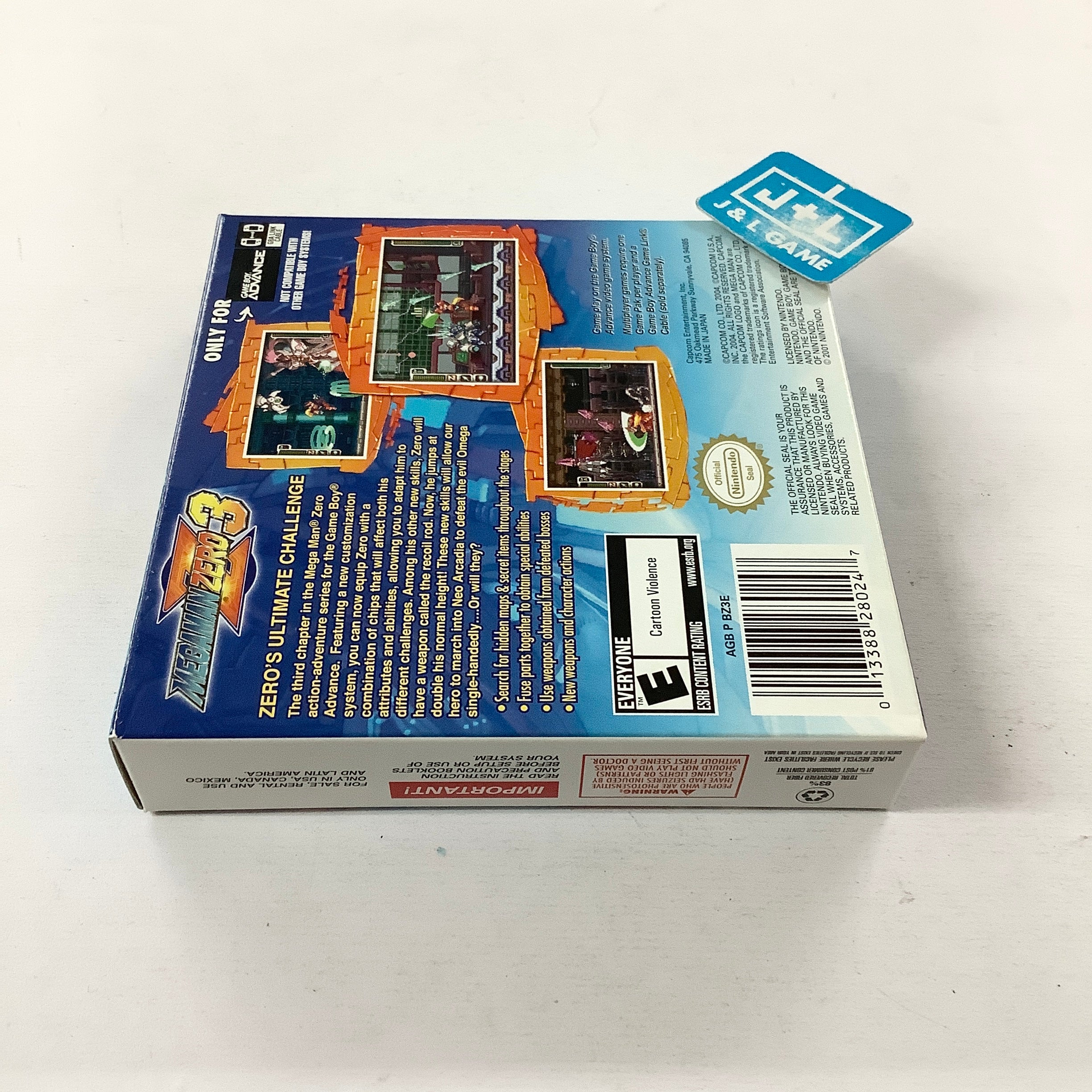 Mega Man Zero 3 - (GBA) Game Boy Advance [Pre-Owned] Video Games Capcom   