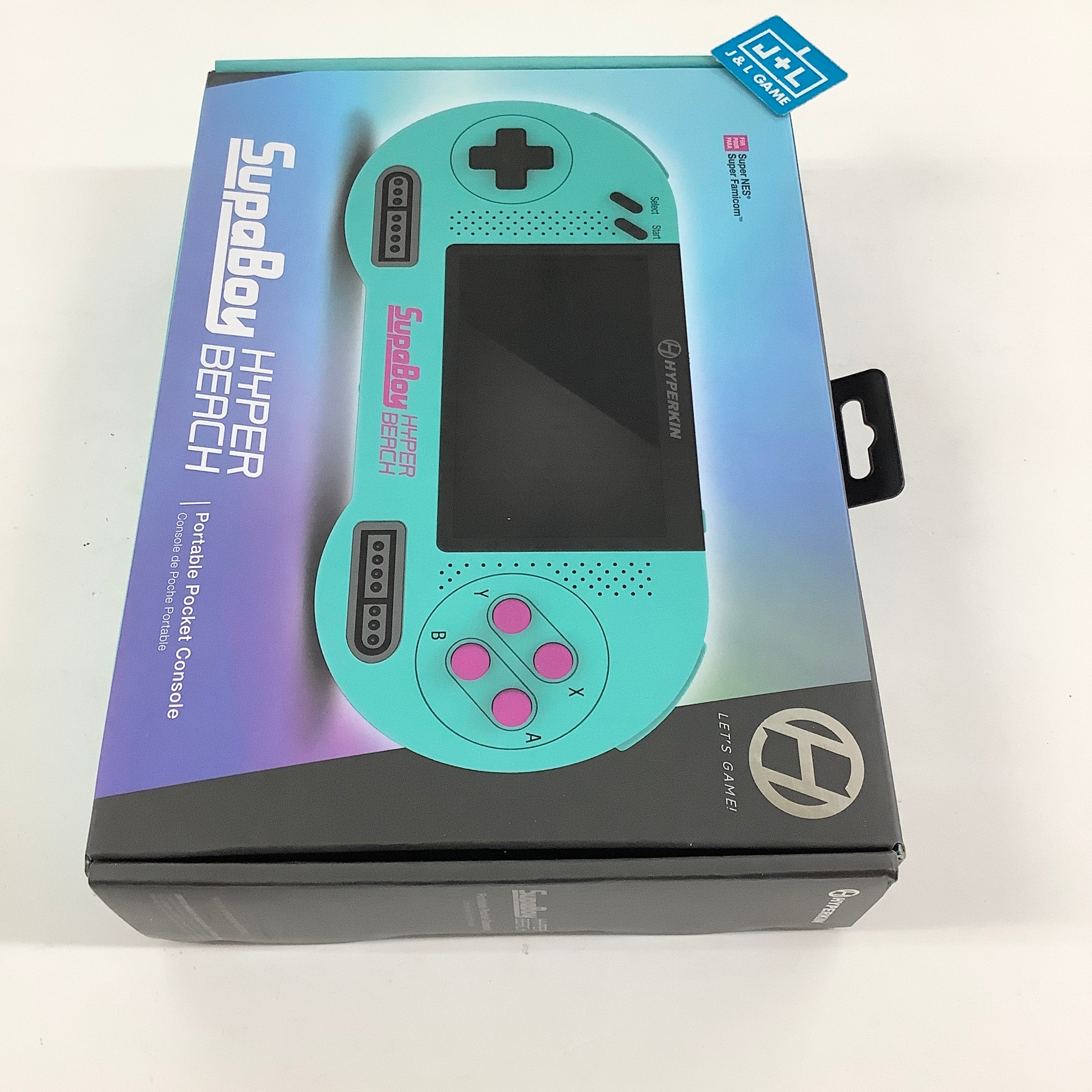 Hyperkin SupaBoy Portable Pocket Console (Hyper Beach) - (SNES