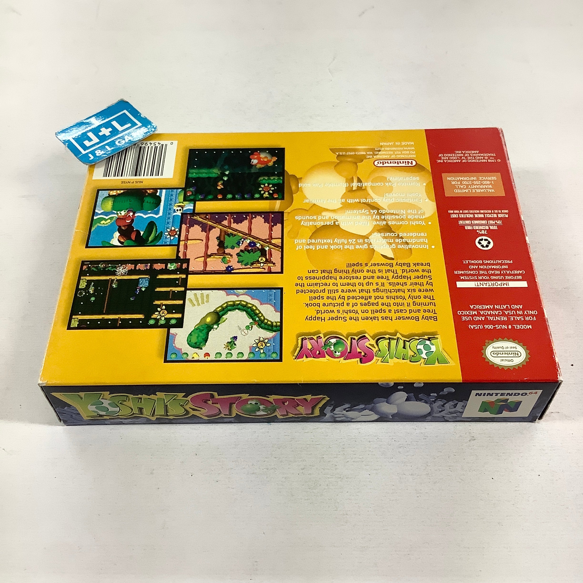 Yoshi's Story - (N64) Nintendo 64 [Pre-Owned] | J&L Game