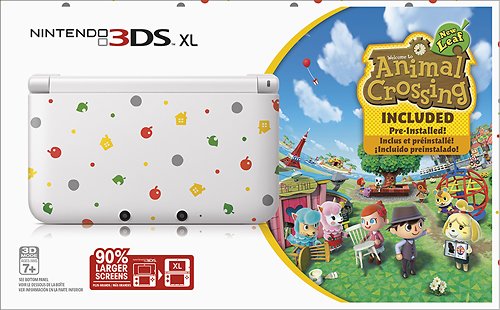 Nintendo 3DS XL Console (Animal Crossing Game Pre-Installed)  - Nintendo 3DS Consoles Nintendo   