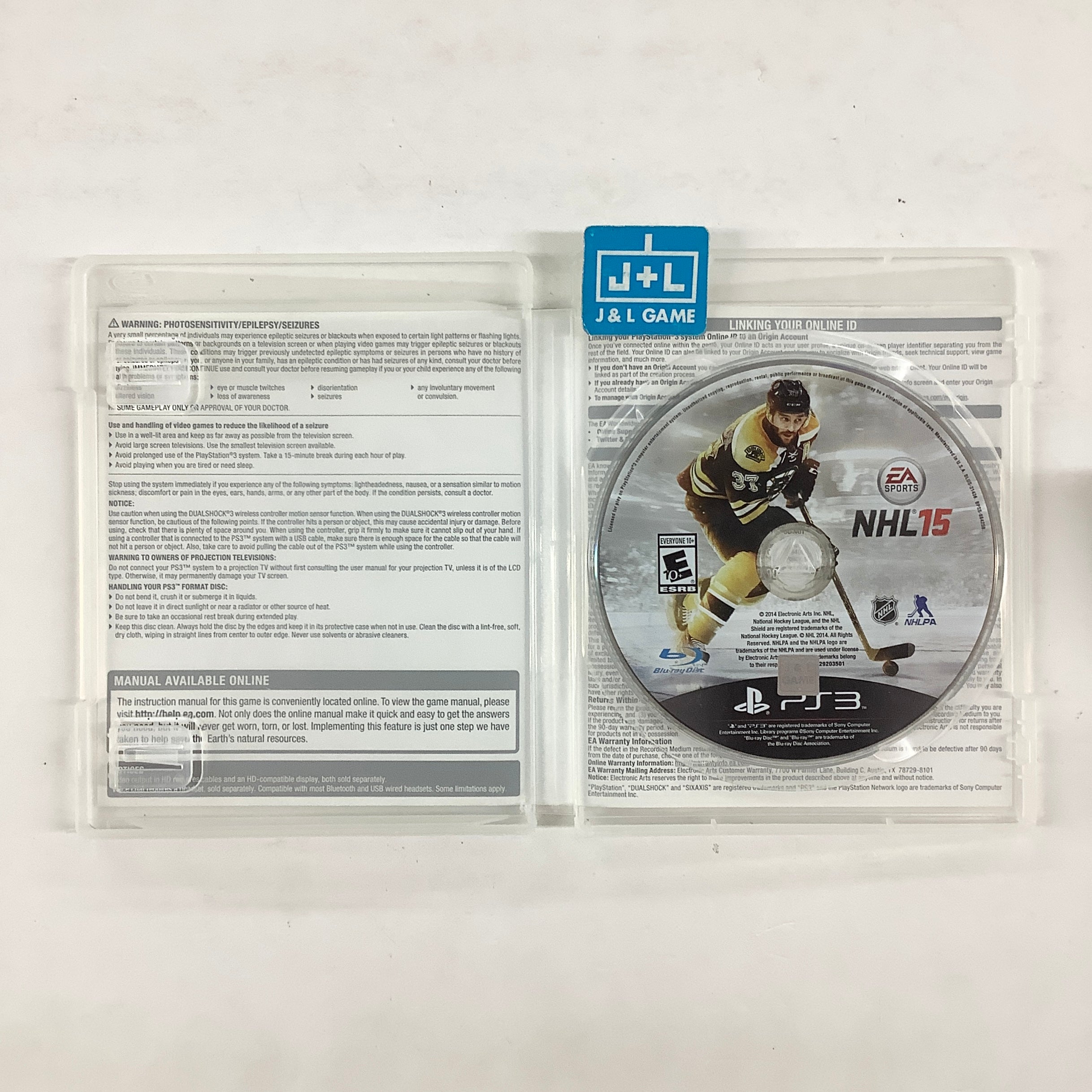 NHL 15 - (PS3) PlayStation 3 [Pre-Owned] Video Games Electronic Arts
