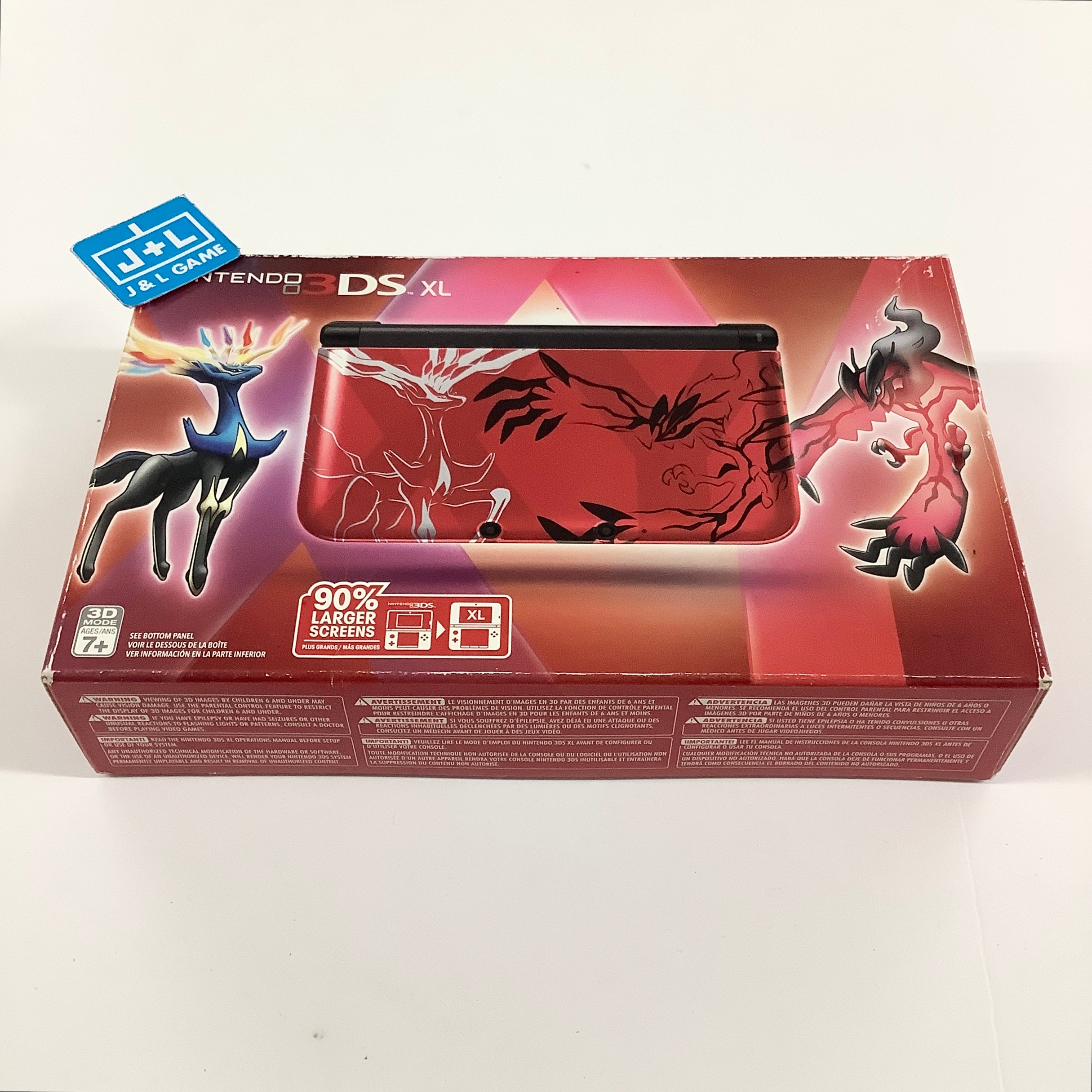 Nintendo 3DS XL Console (Pokémon X & Y Limited Edition Red) - Nintendo 3DS [Pre-Owned] Consoles Nintendo