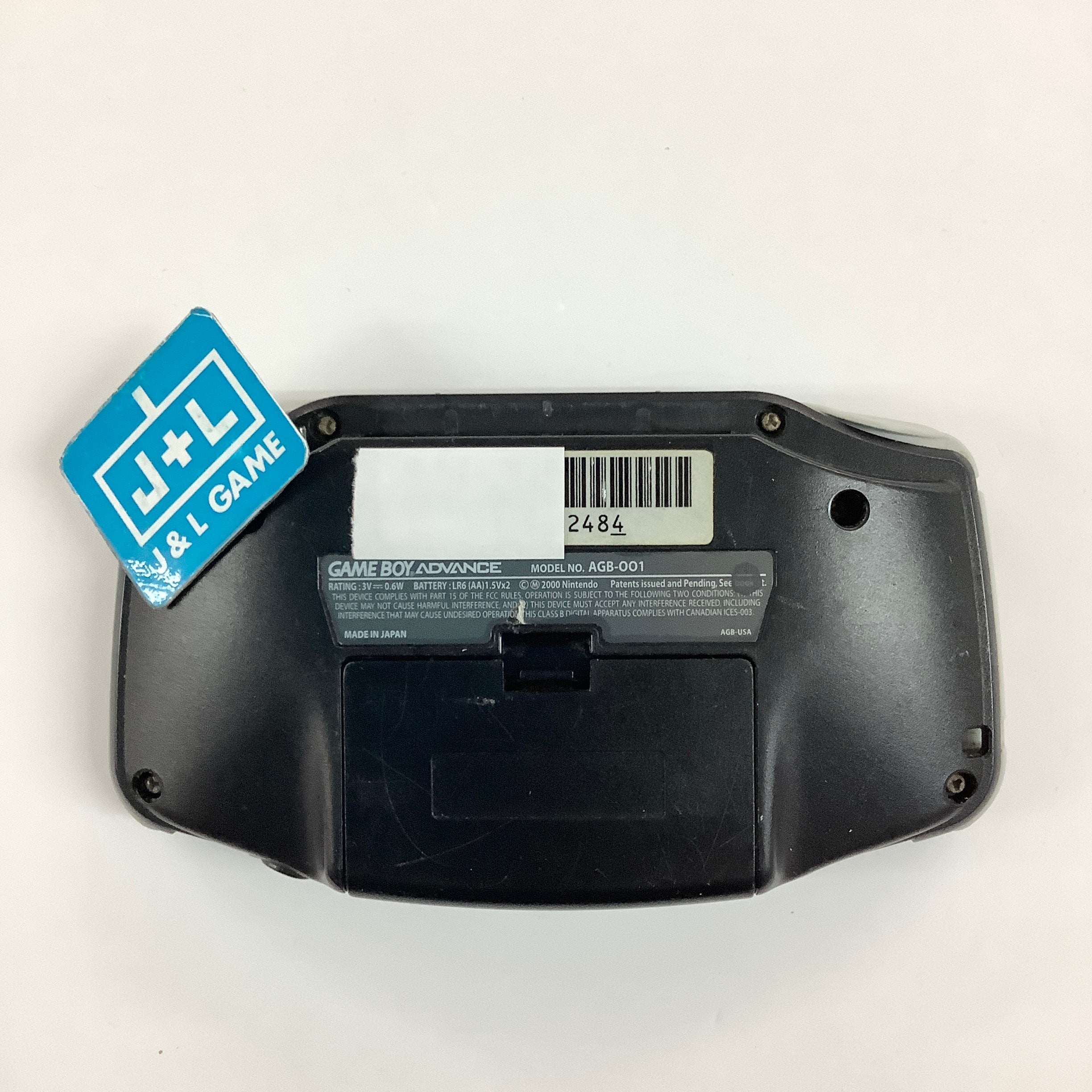 Nintendo Game Boy Advance Console (Black With Backlight) - (GBA) Game Boy Advance [Pre-Owned] Consoles Nintendo