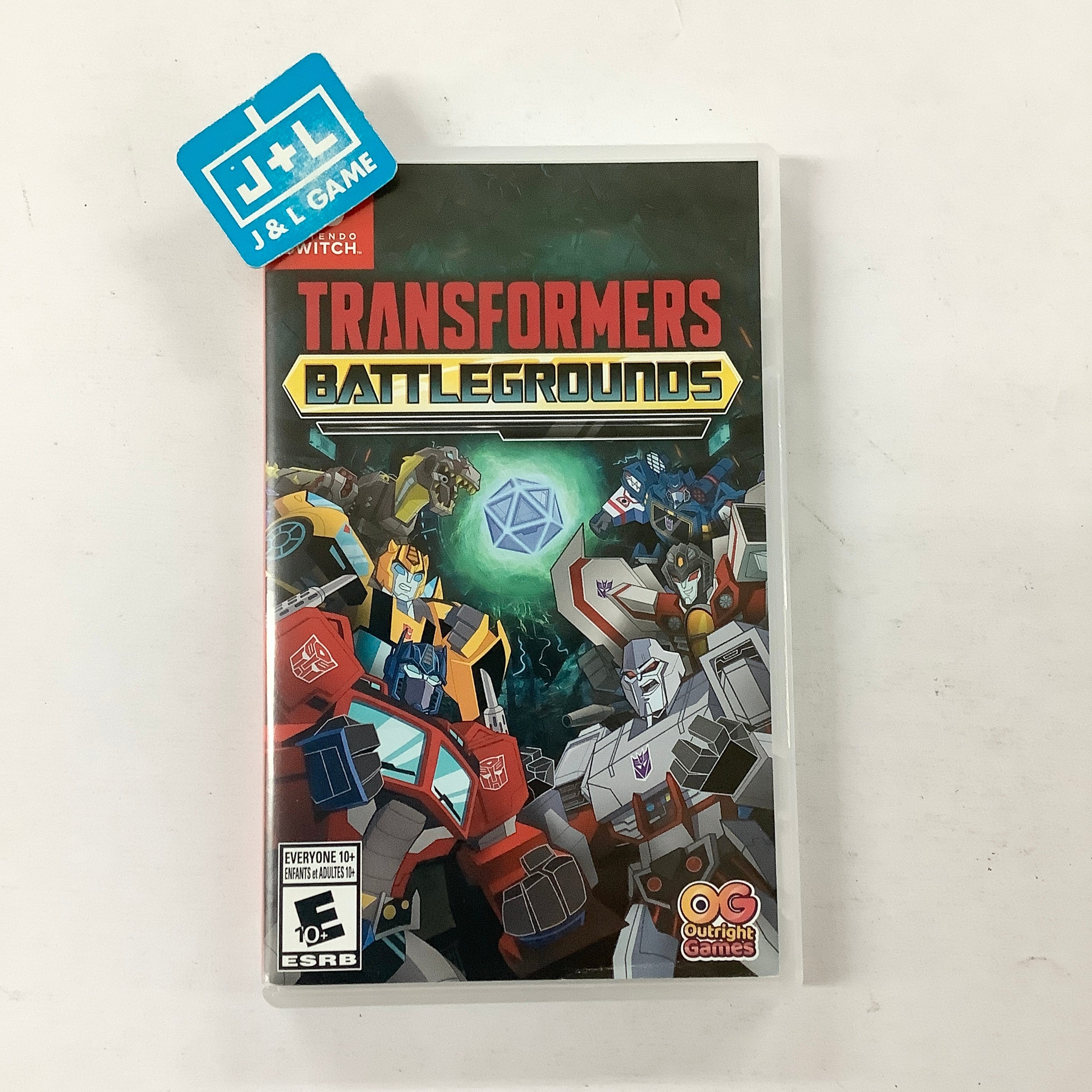 Transformers: Battlegrounds - (NSW) Nintendo Switch [Pre-Owned] Video Games Outright Games   