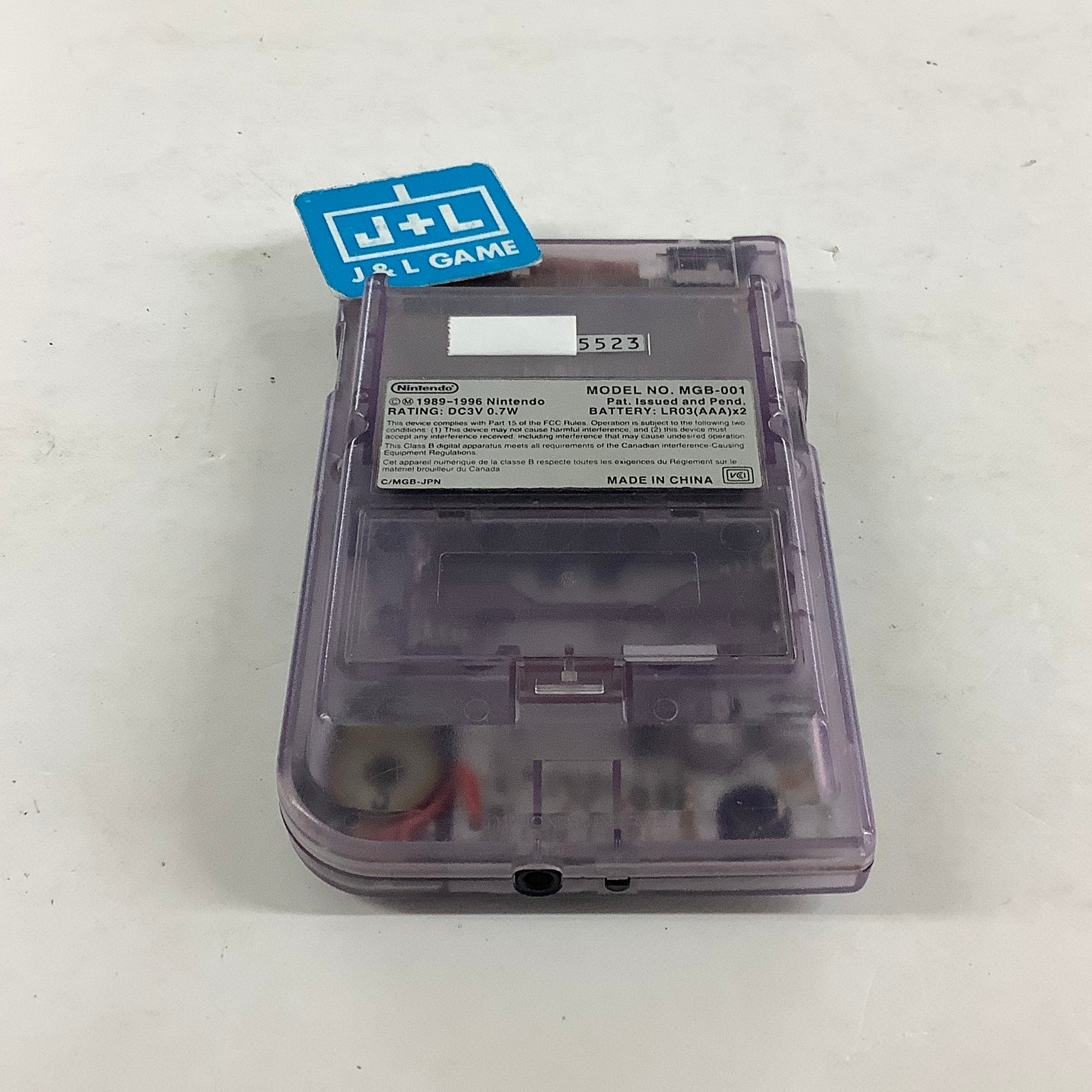 Nintendo Game Boy Pocket (Clear Purple with Backlight) - (GBP) Game Boy Pocket [Pre-Owned] Consoles Nintendo