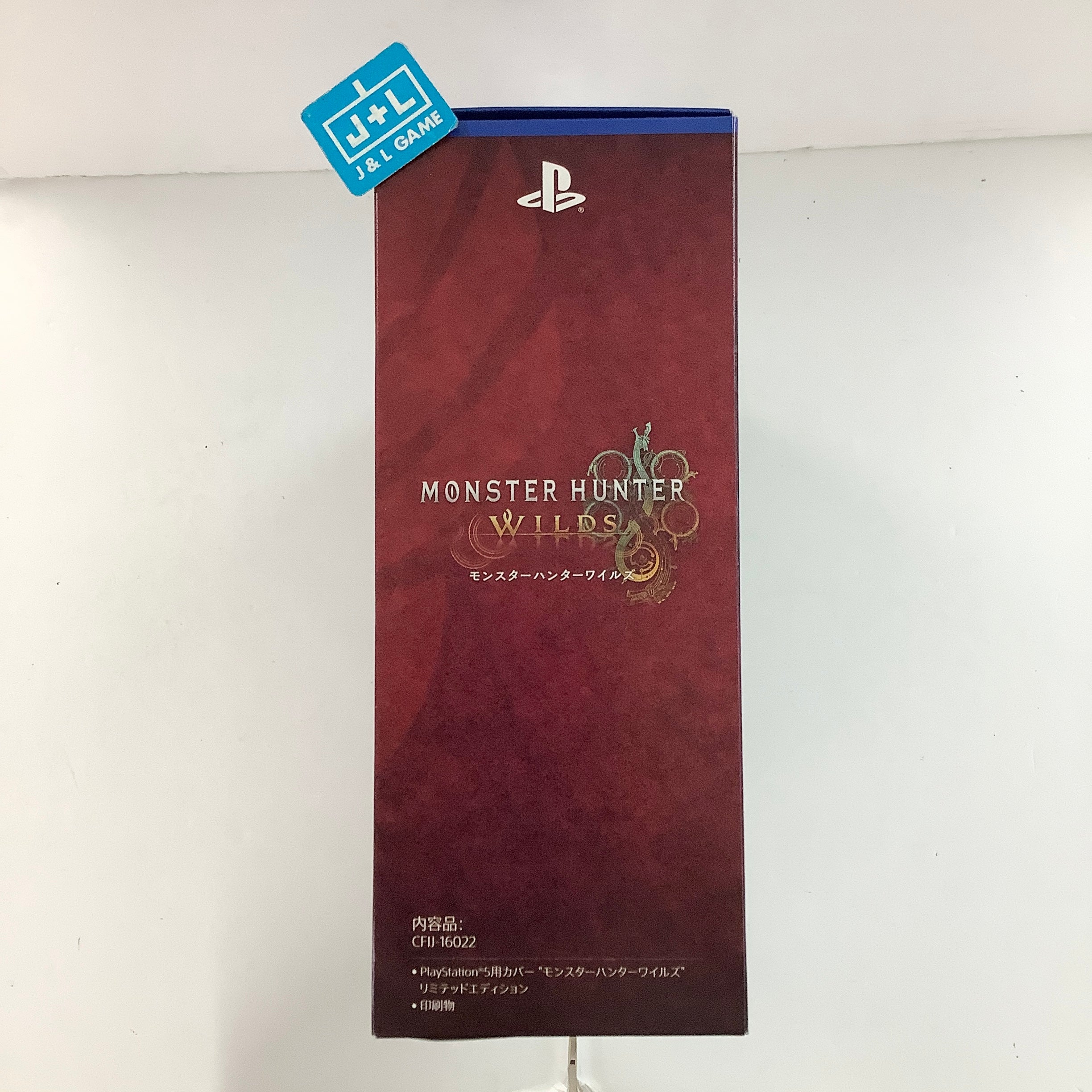 SONY PlayStation 5 Slim Disc Edition Console Cover (Monster Hunter Wilds) - (PS5) PlayStation 5 (Japanese Import) ELECTRONIC_DEVICE_SKIN ソニー・インタラクティブエンタテインメント