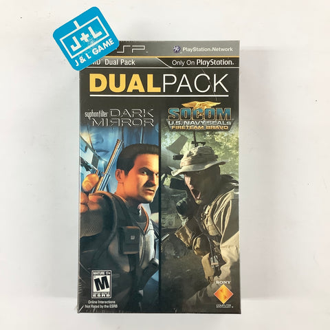 Dual Pack: Syphon Filter: Dark Mirror / SOCOM: U.S. Navy SEALs Fireteam Bravo - (PSP) SONY PSP Video Games SCEA   