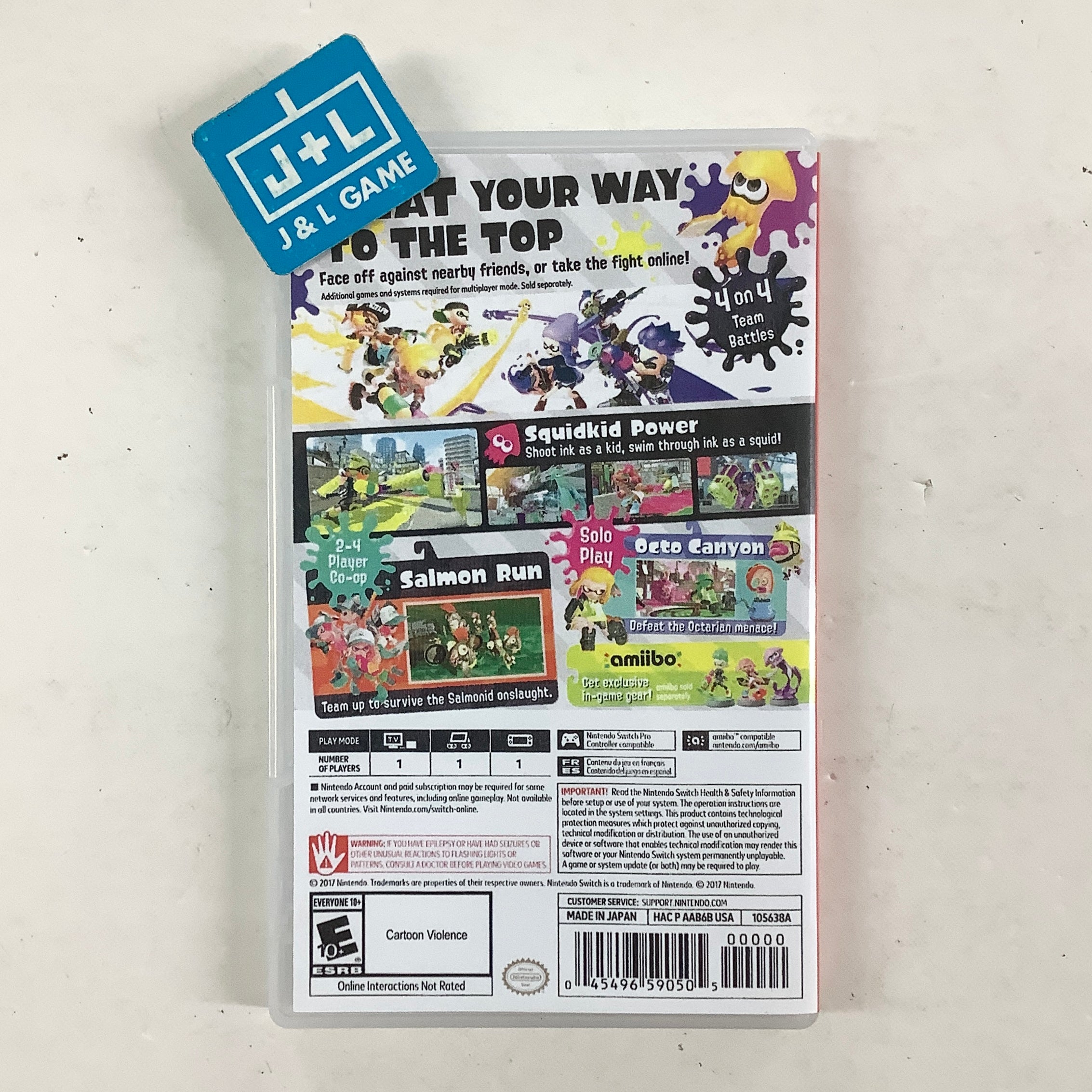 Splatoon 2 - (NSW) Nintendo Switch [Pre-Owned] Video Games Nintendo