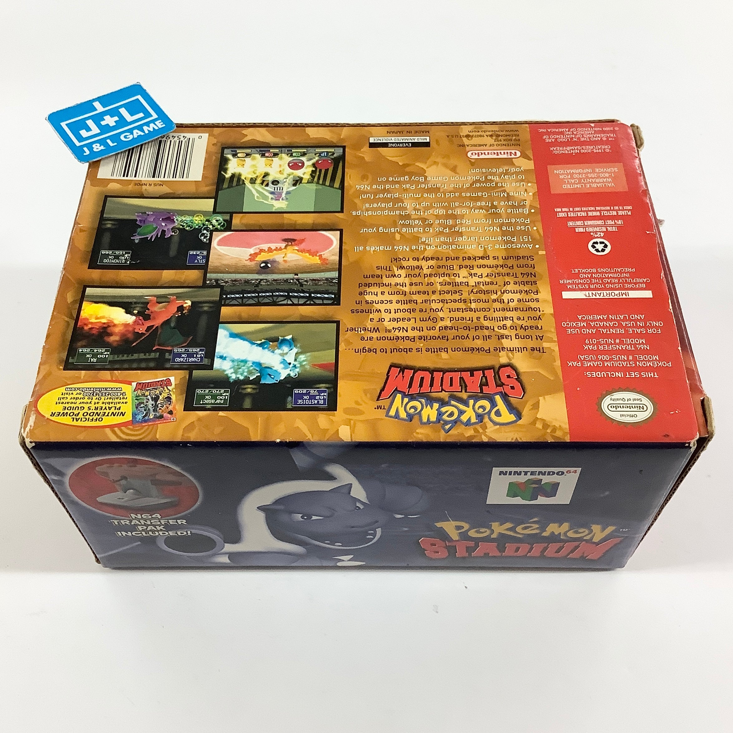 Pokemon Stadium - (N64) Nintendo 64 [Pre-Owned]