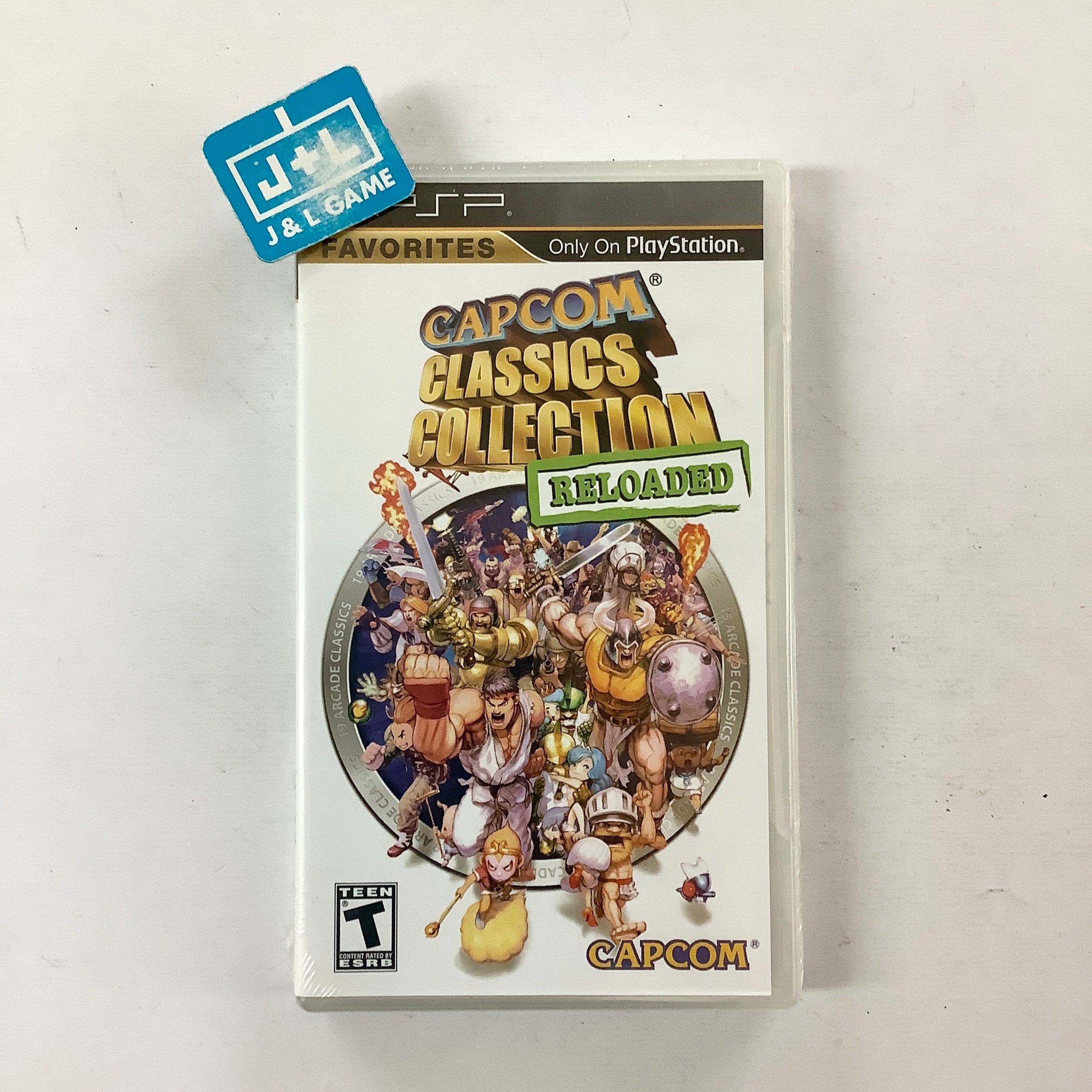 Capcom Classics Collection Reloaded (Favorites) - Sony PSP Video Games Capcom   