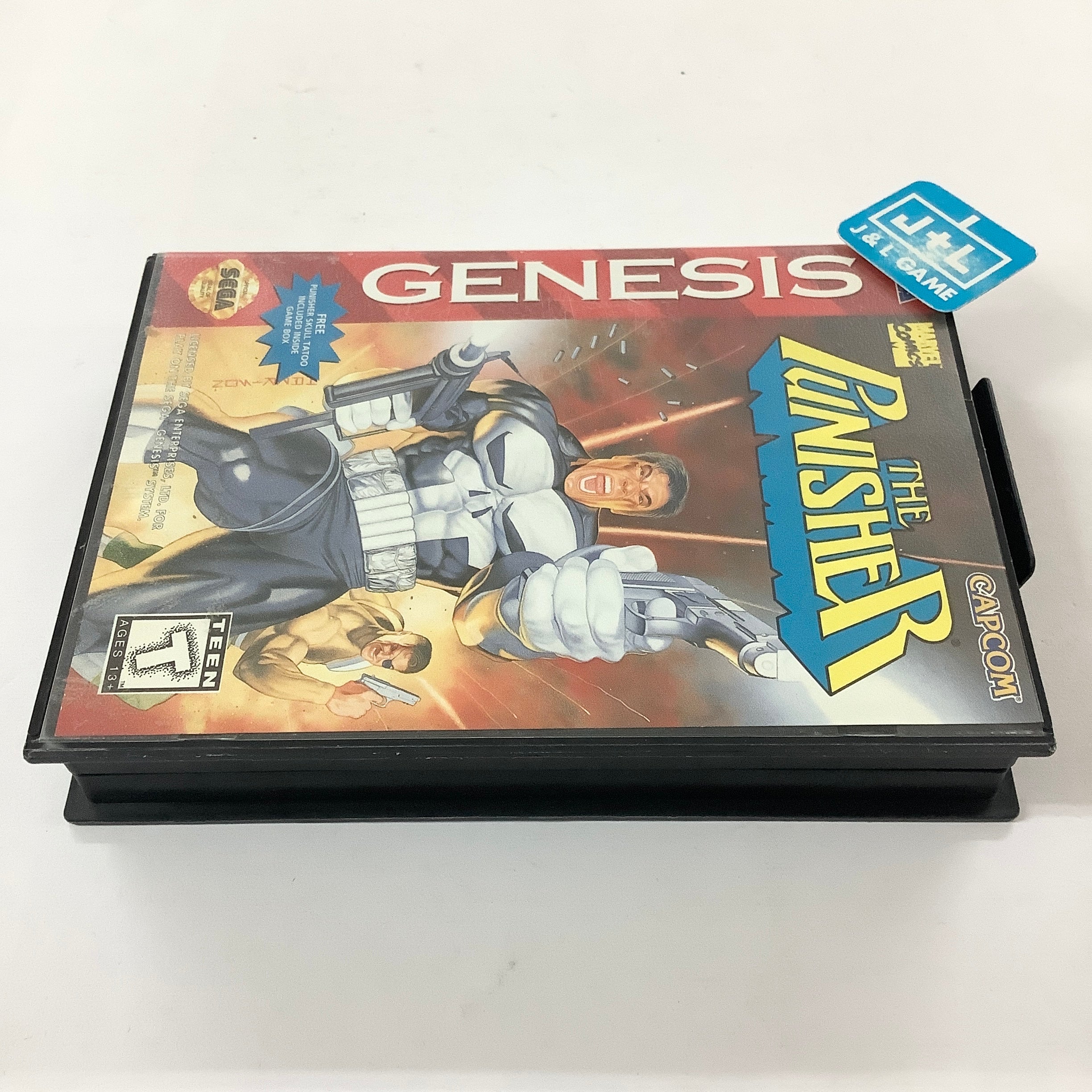 The Punisher - (SG) SEGA Genesis [Pre-Owned] Video Games Capcom   