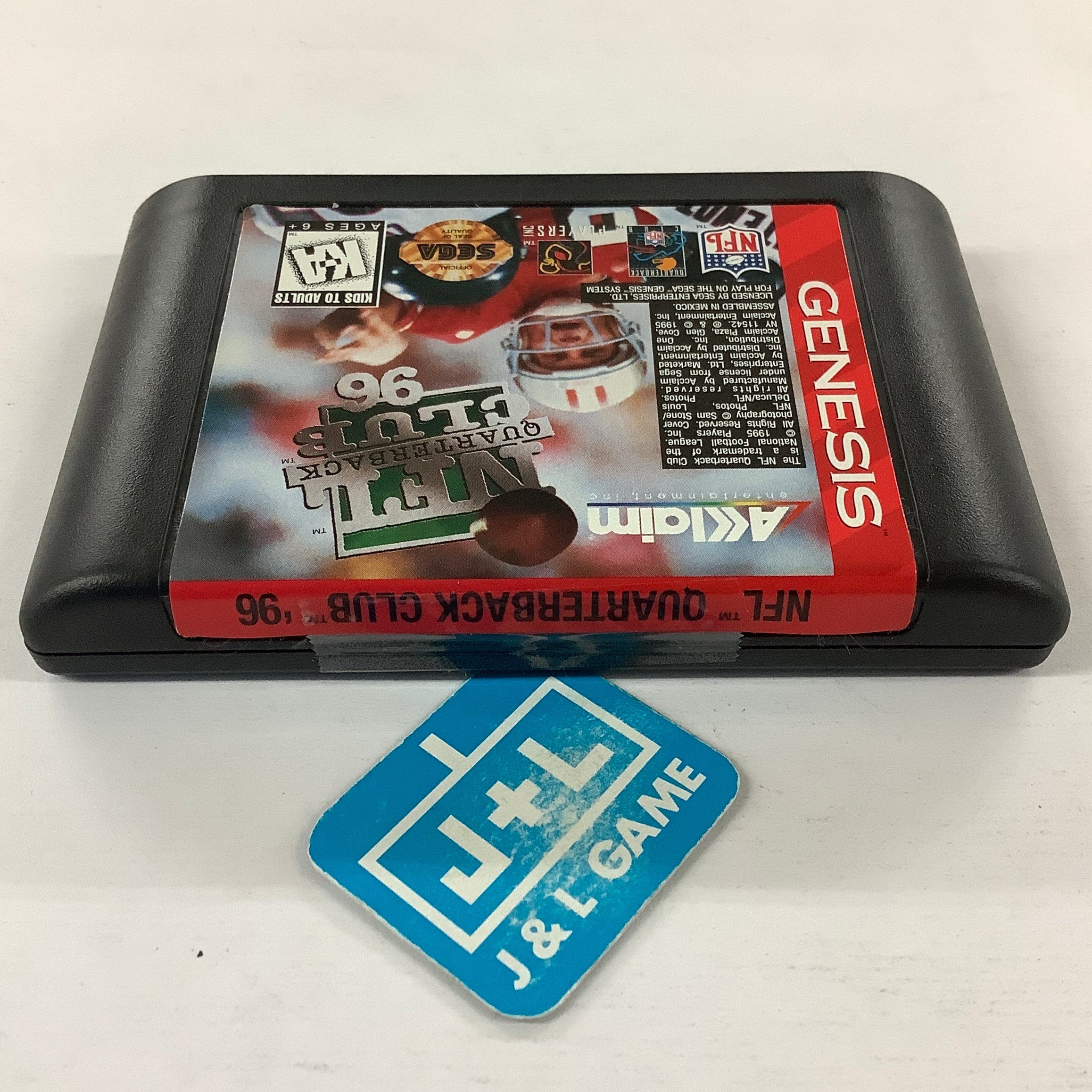 NFL Quarterback Club 96 - (SG) SEGA Genesis [Pre-Owned] Video Games Acclaim   