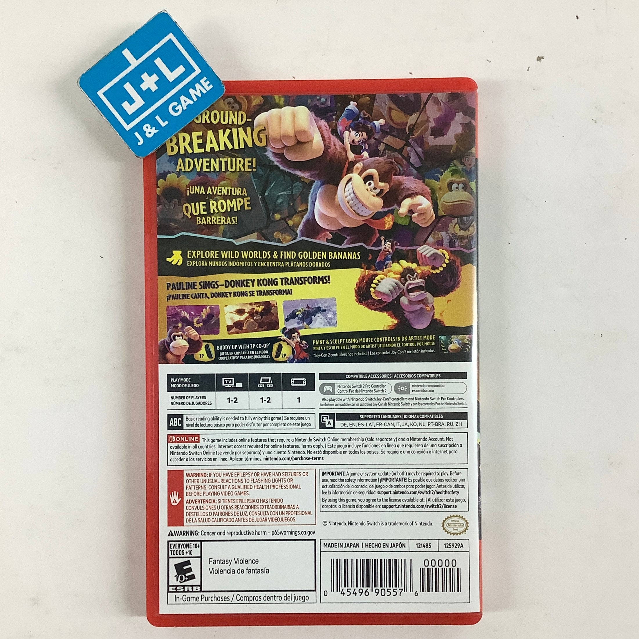 Donkey Kong Bananza - (NS2) Nintendo Switch 2 [Pre-Owned] Video Games Nintendo