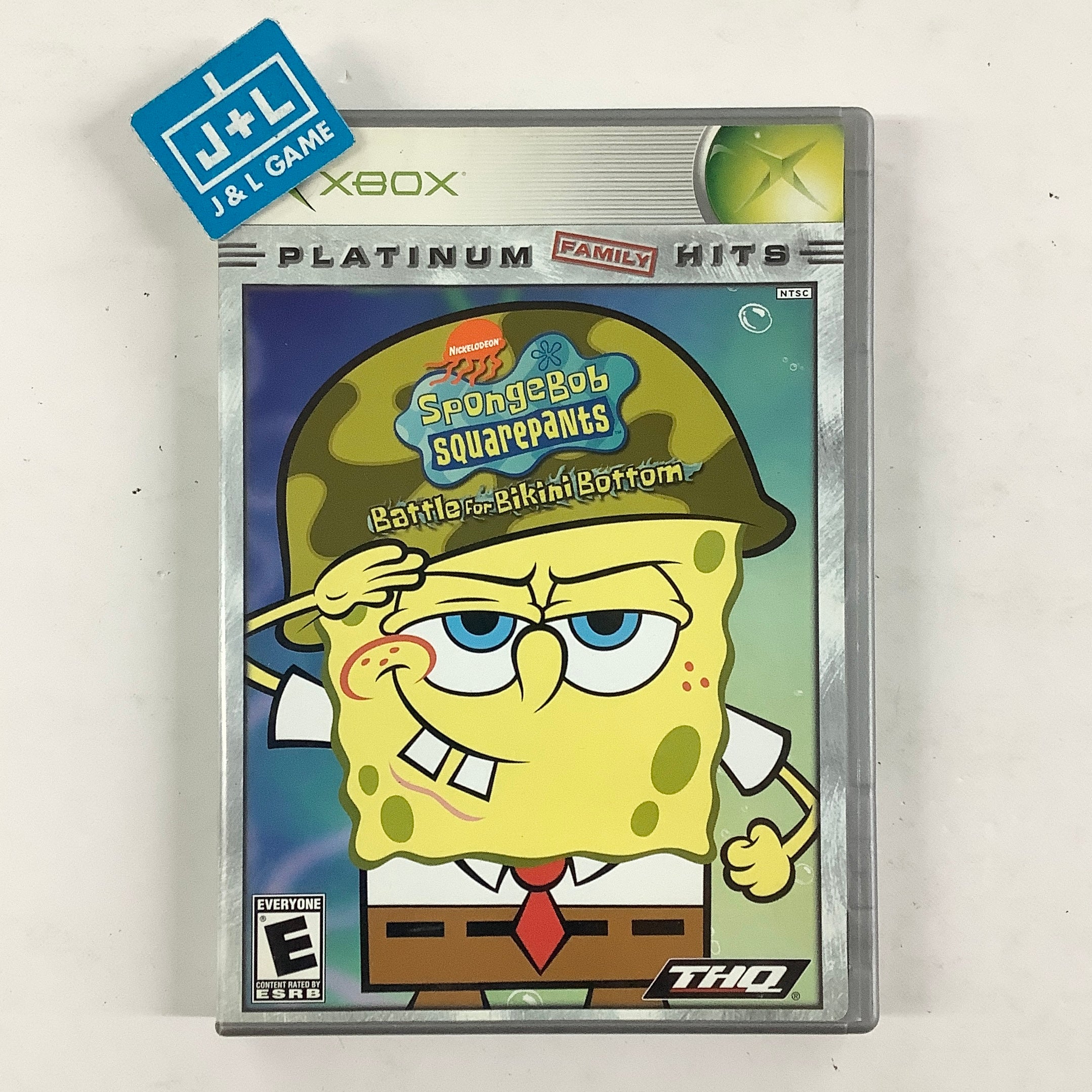 SpongeBob SquarePants: Battle for Bikini Bottom (Platinum Hits) - (XB) Xbox [Pre-Owned] Video Games THQ