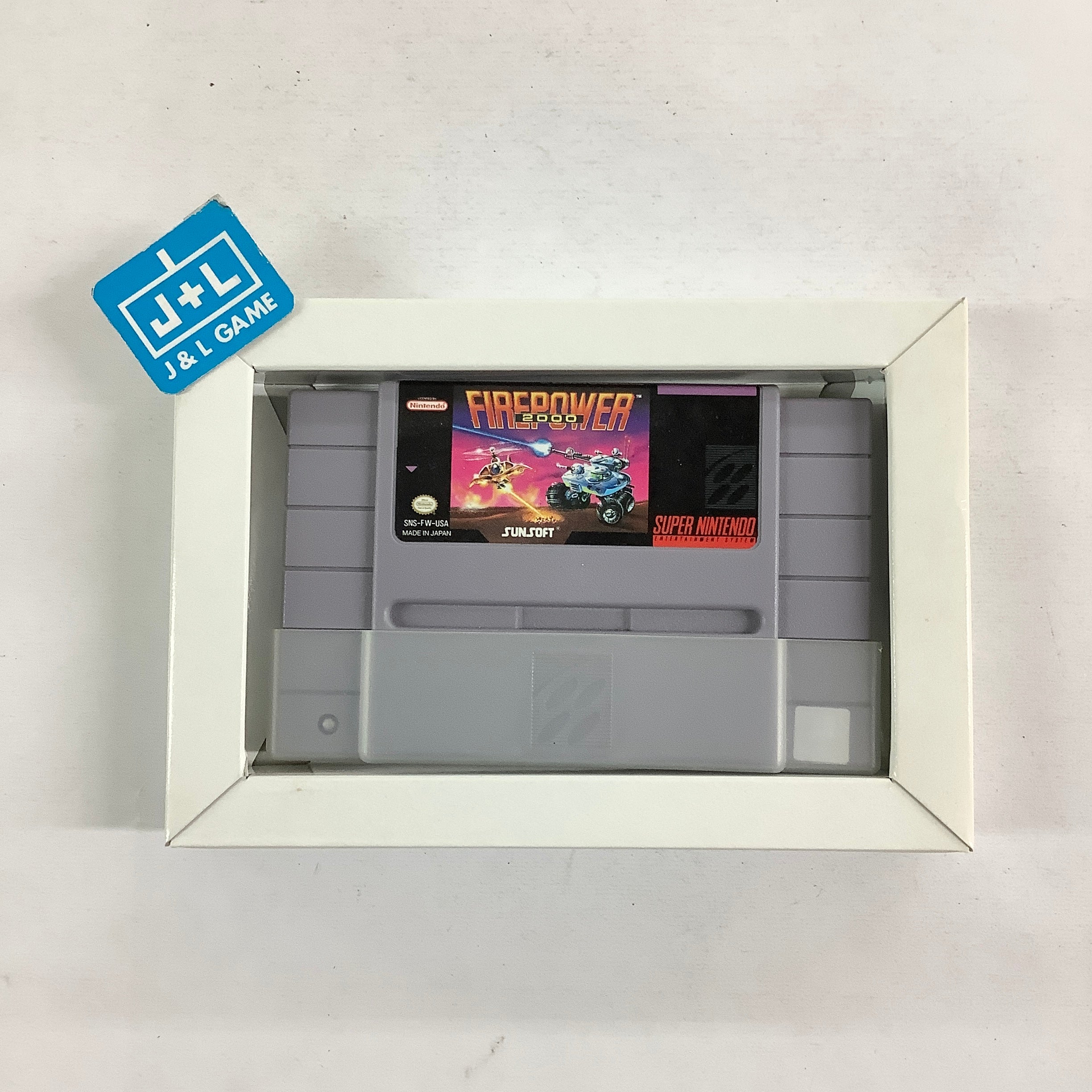 Firepower 2000 - (SNES) Super Nintendo [Pre-Owned] Video Games SunSoft