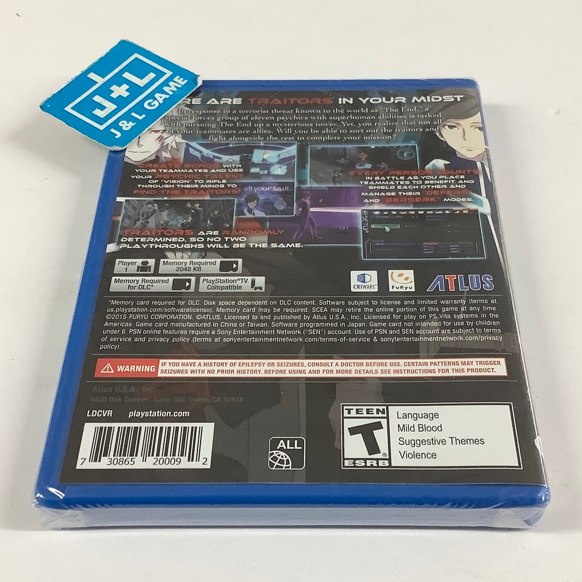 Lost Dimension - (PSV) Playstation Vita