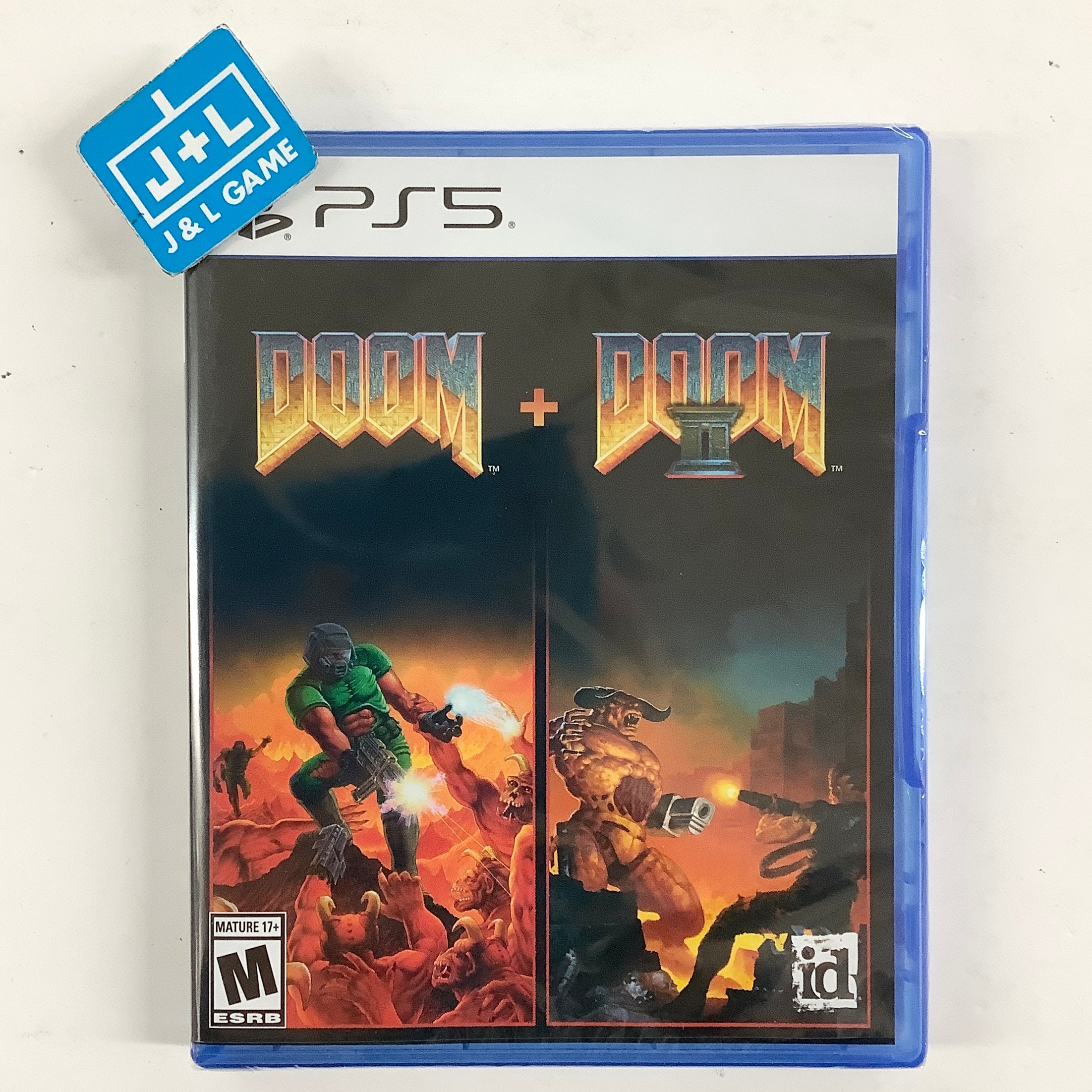 DOOM + DOOM II (Limited Run Games #144) - (PS5) PlayStation 5 Video Games Limited Run Games