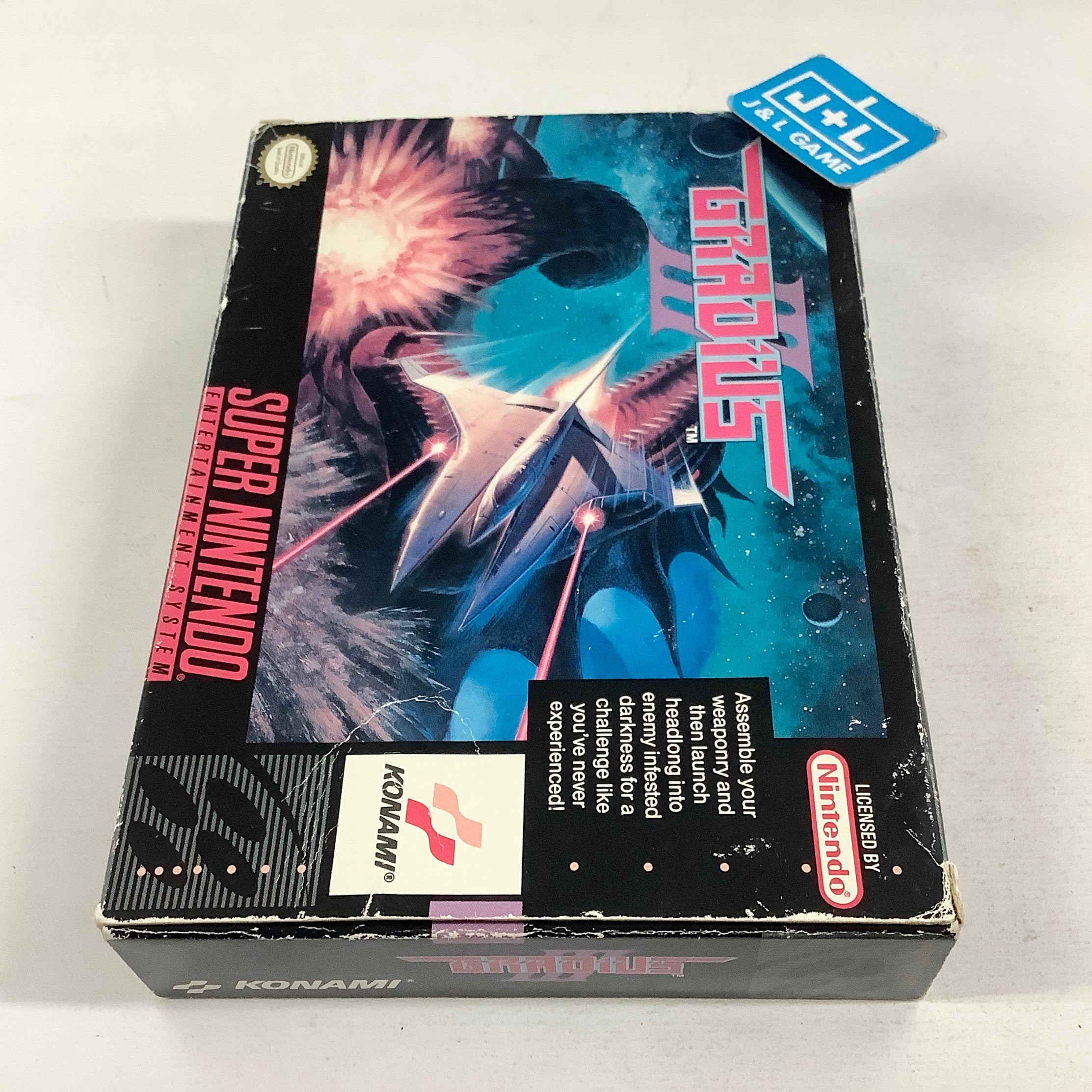 Gradius III - (SNES) Super Nintendo [Pre-Owned] Video Games Konami