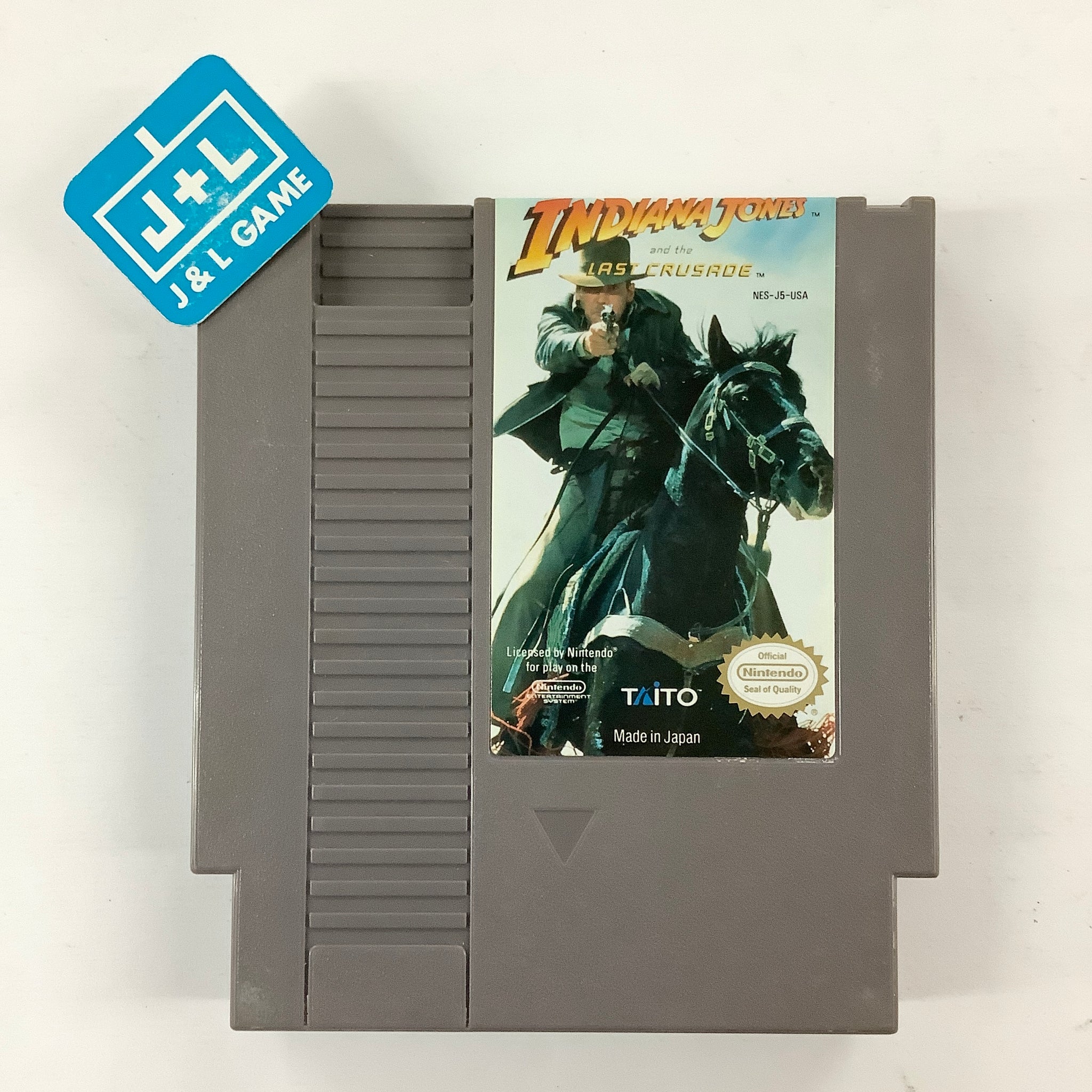 Indiana Jones and the Last Crusade - (NES) Nintendo Entertainment System [Pre-Owned] Video Games Nintendo   