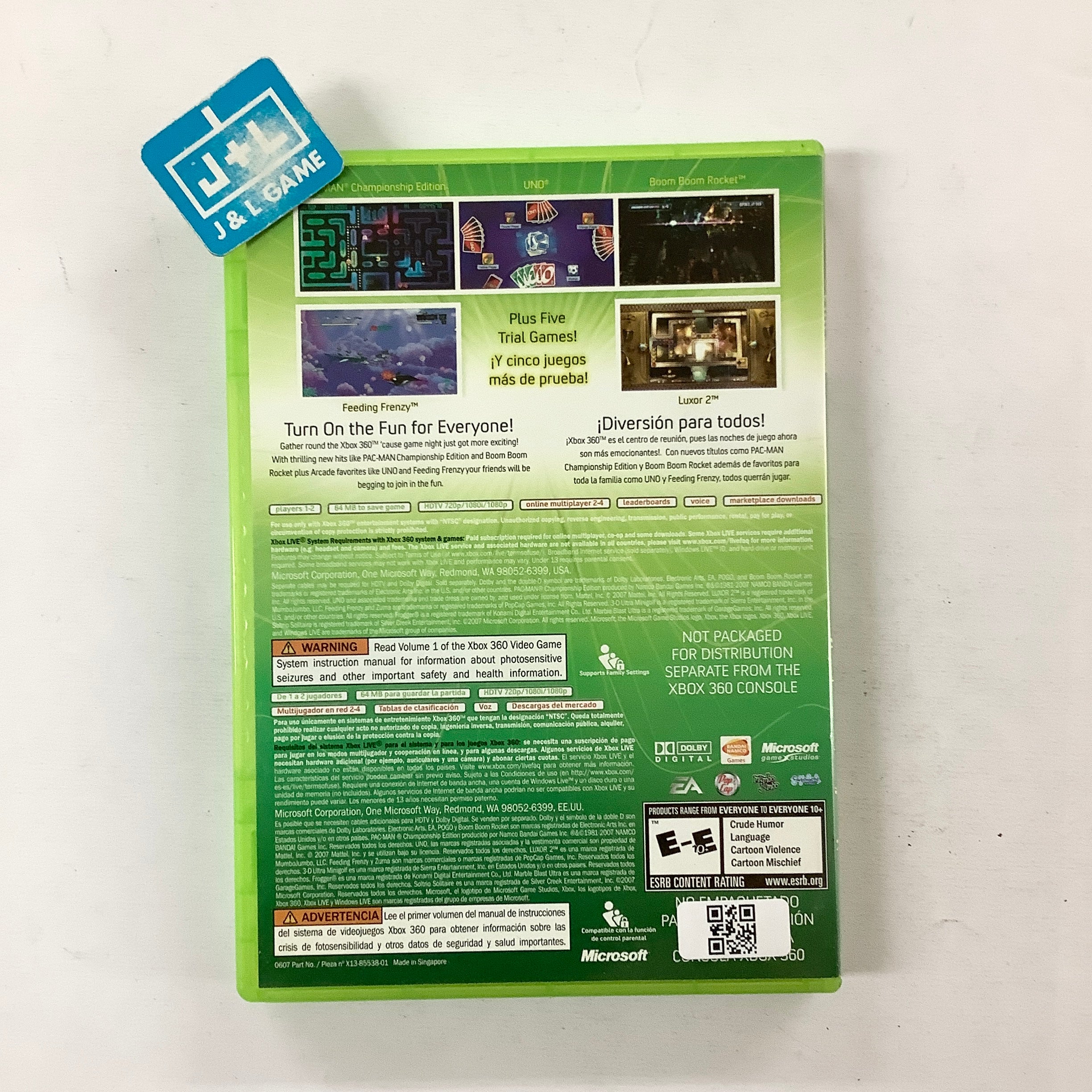 Xbox Live Arcade Compilation Disc - Xbox 360 [Pre-Owned