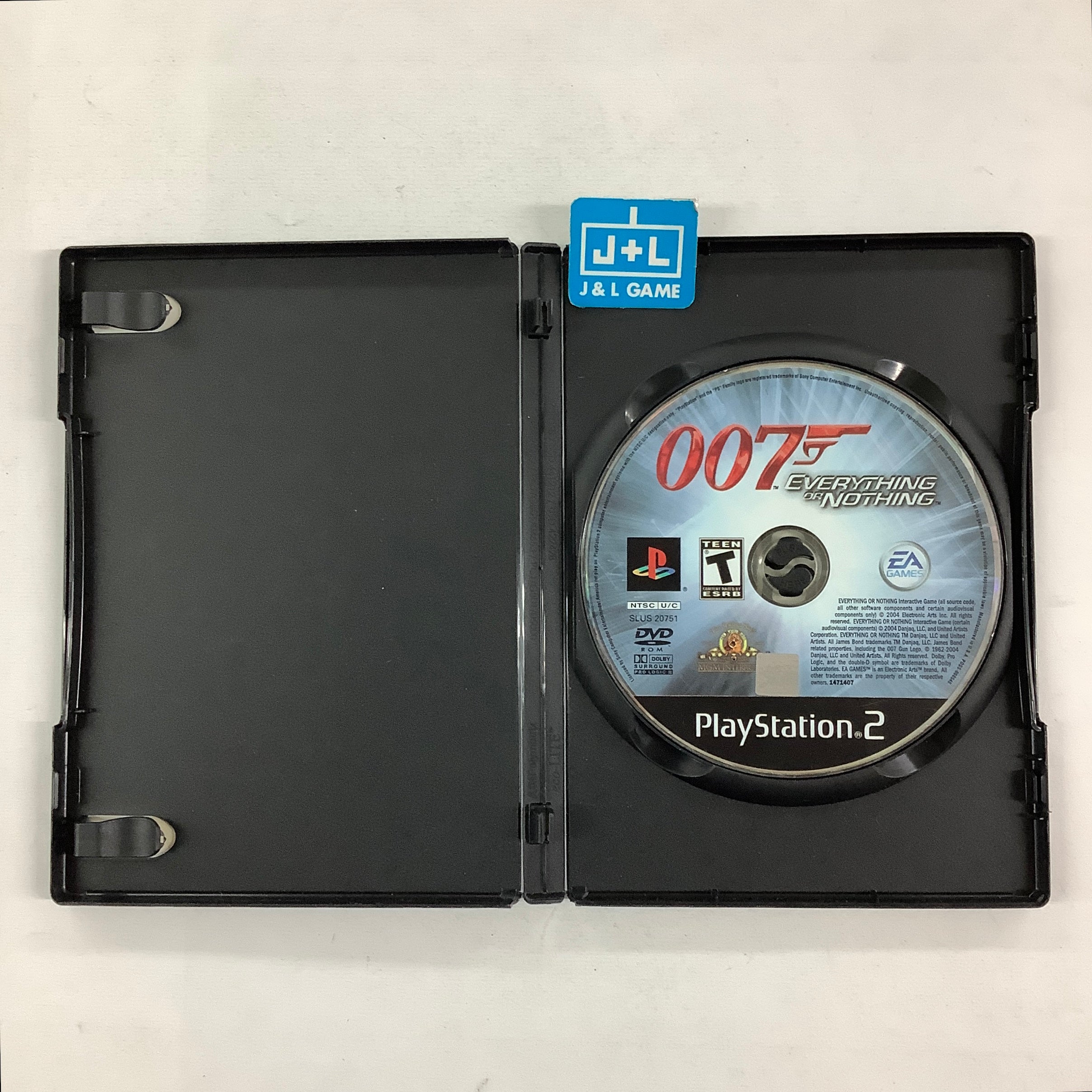 James Bond 007: Everything or Nothing - (PS2) PlayStation 2 [Pre-Owned] Video Games EA Games