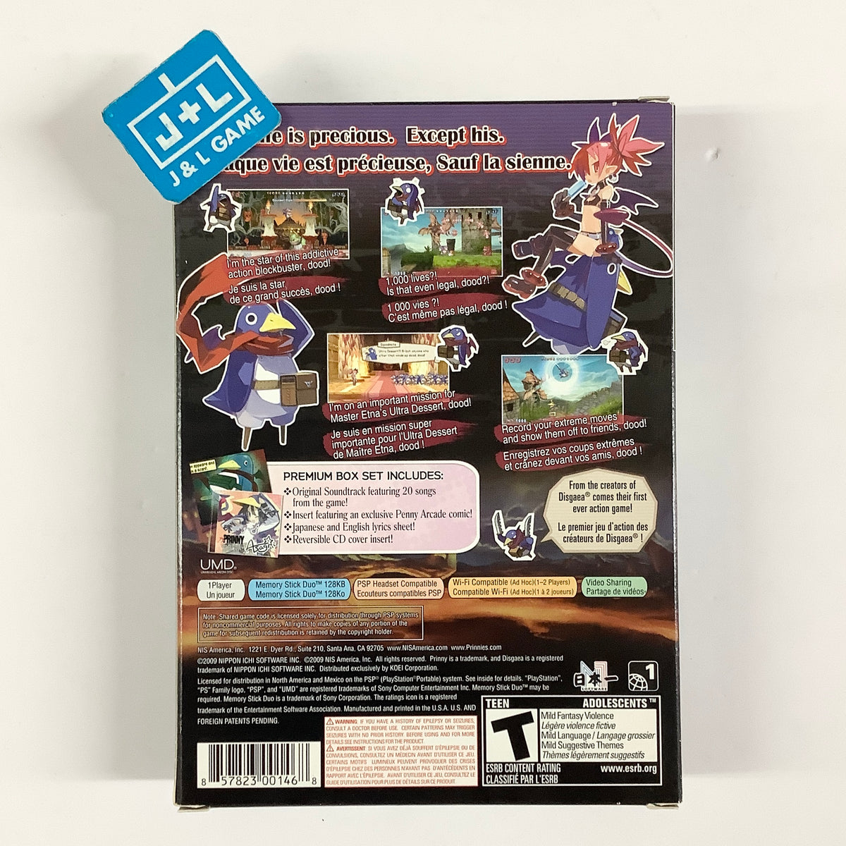 Prinny: Can I Really Be The Hero? (With SoundTrack) - Sony PSP [Pre-Owned]