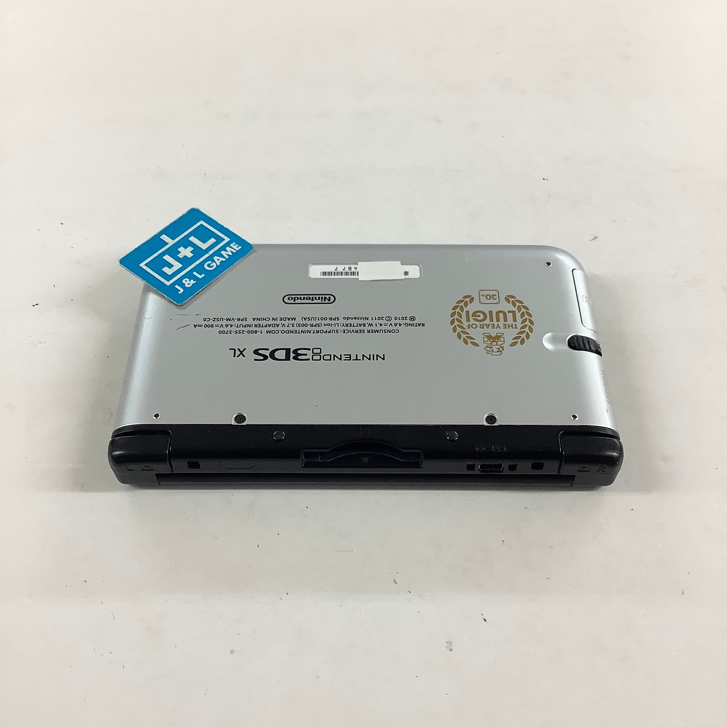 Nintendo 3DS XL Console (Mario & Luigi Silver) - Nintendo 3DS [Pre-Owned] Consoles Nintendo