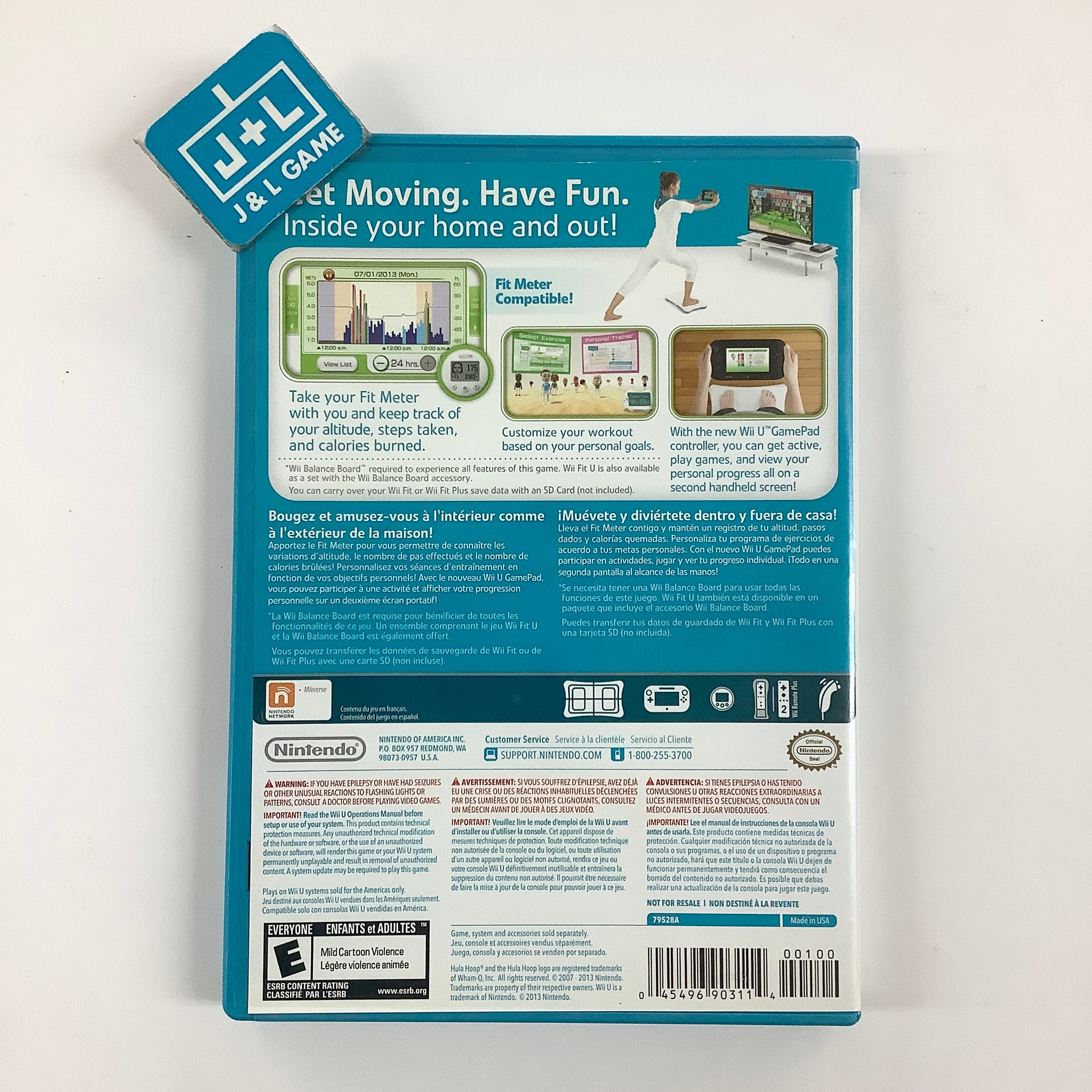 Wii Fit U ( Game Only ) - Nintendo Wii U [Pre-Owned] Video Games Nintendo