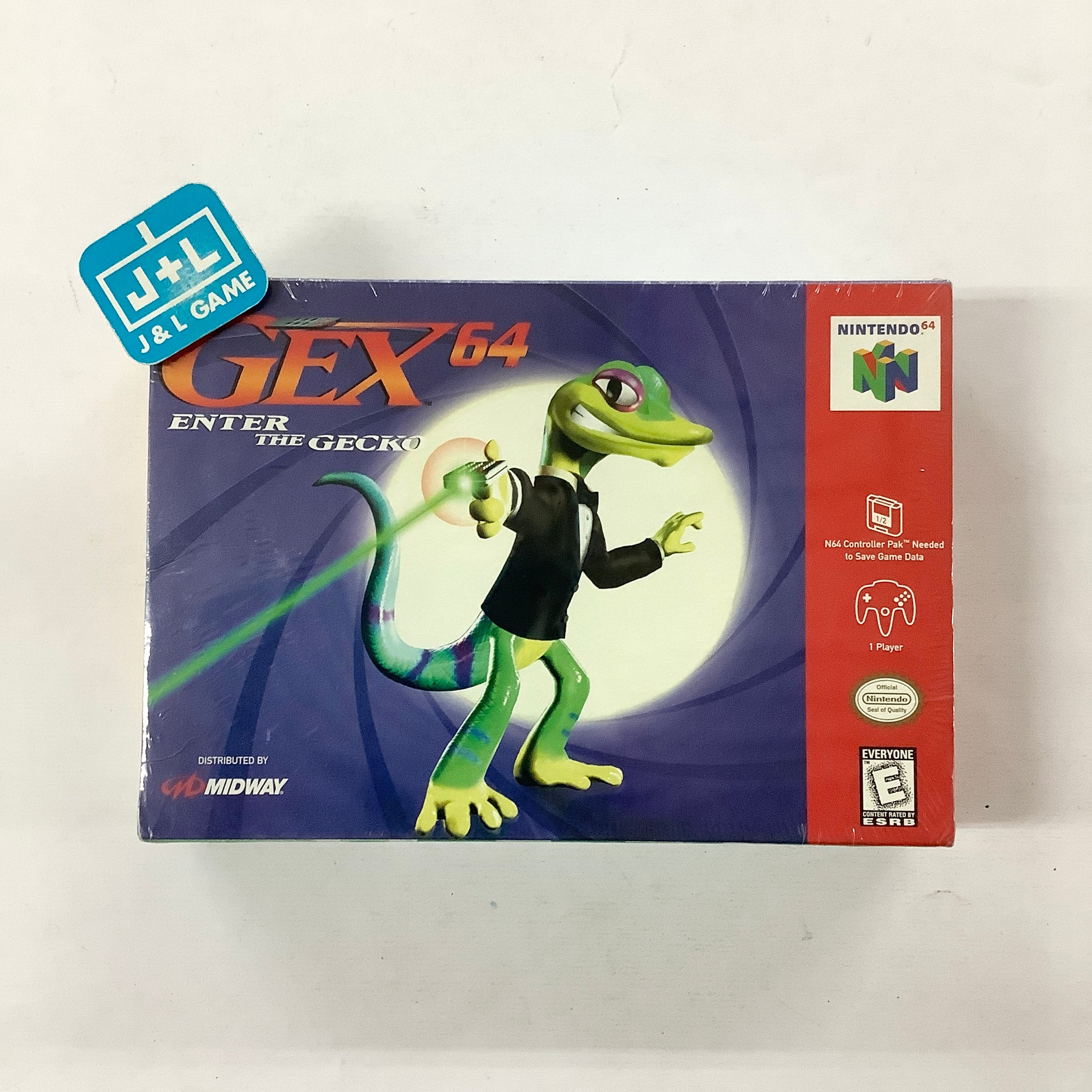 Gex 64: Enter the Gecko - (N64) Nintendo 64 Video Games Midway   