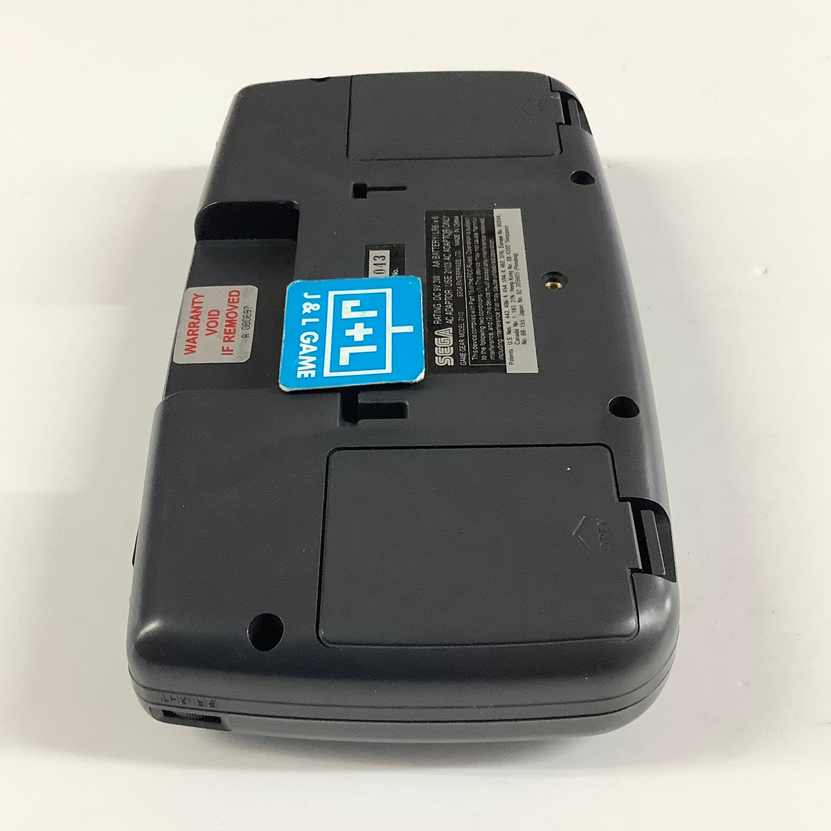 Sega Game Gear Portable Video Game System (Black) - (SGG) SEGA GameGear [Pre-Owned]