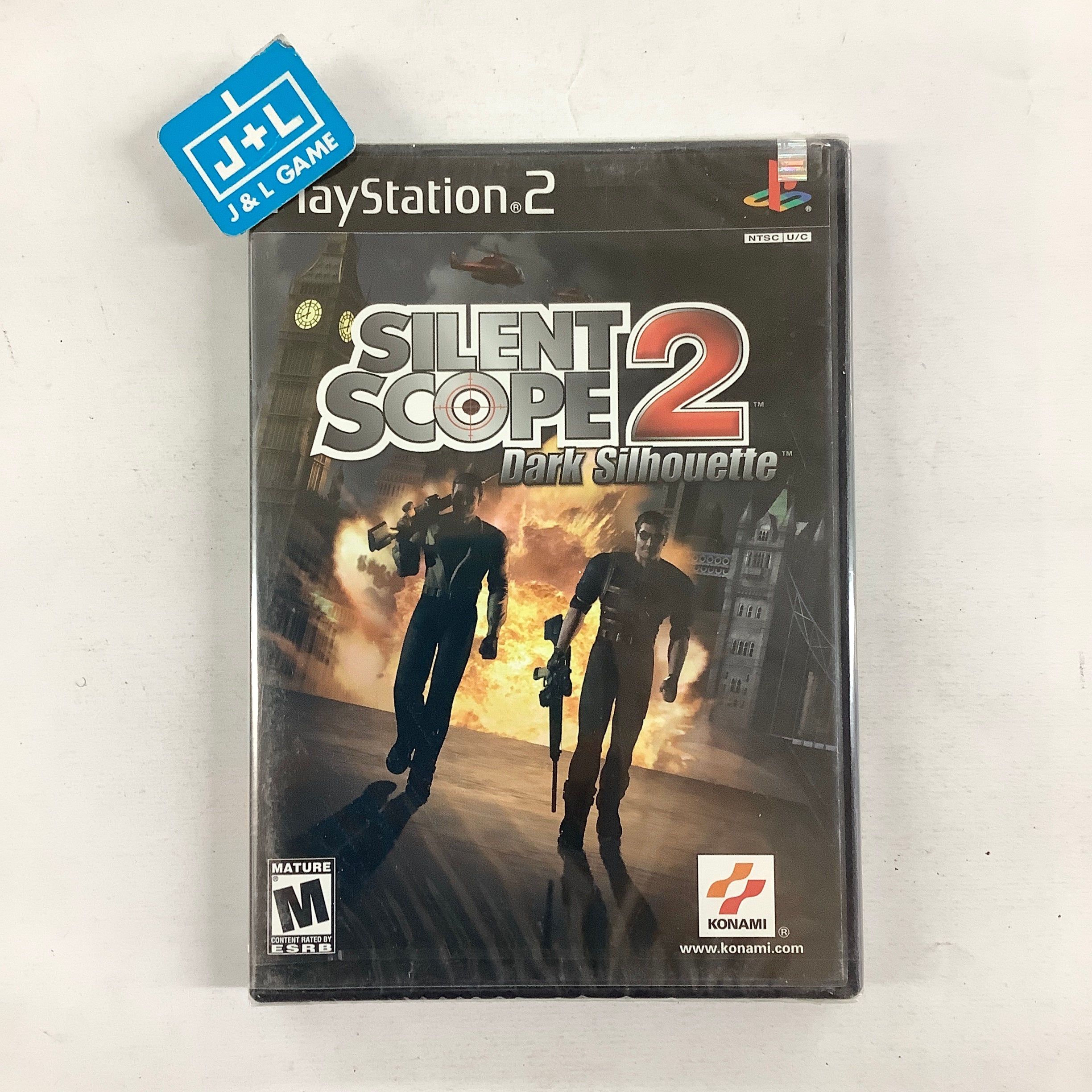 Silent Scope 2: Dark Silhouette - (PS2) PlayStation 2 Video Games Konami