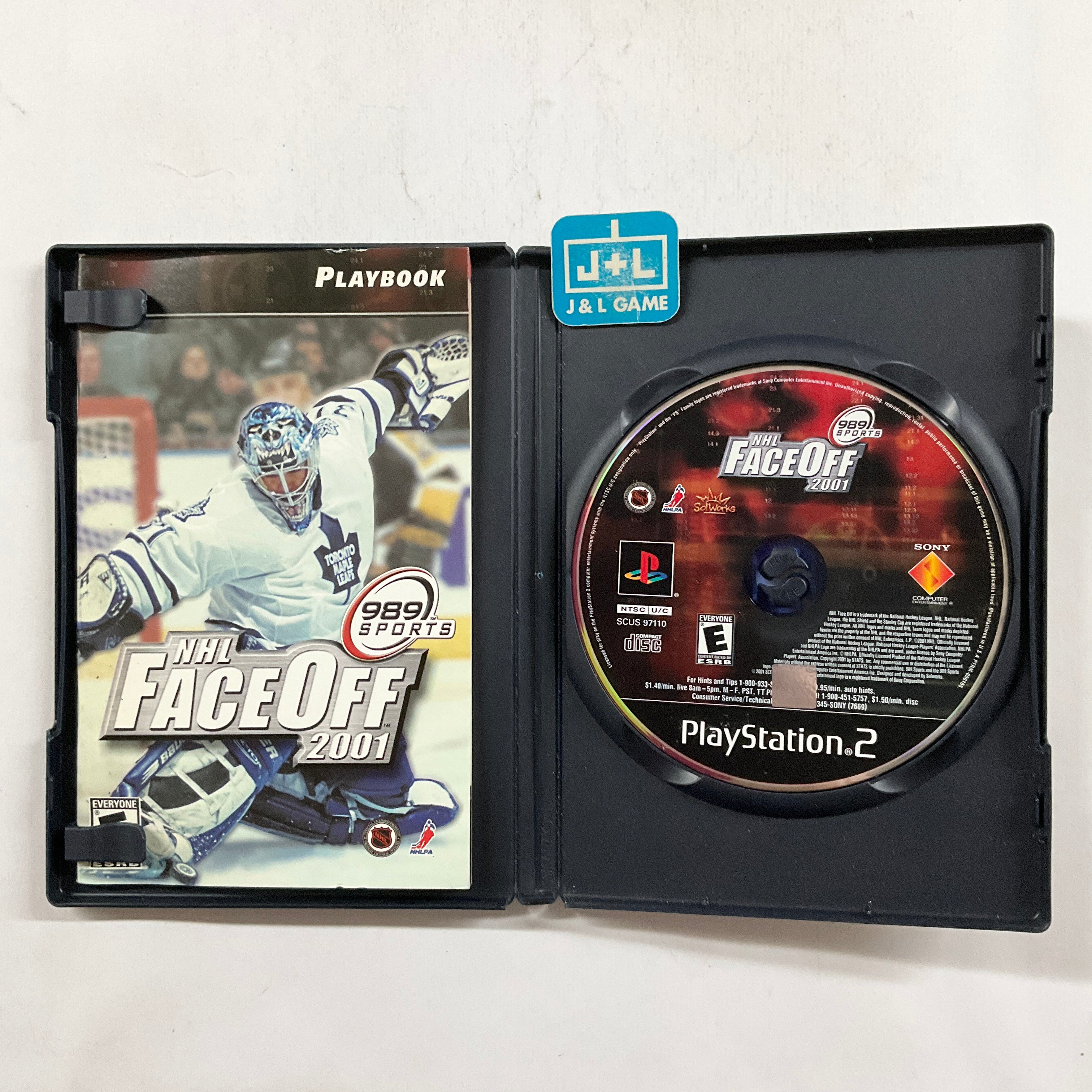 NHL FaceOff 2001 - (PS2) Playstation 2 [Pre-Owned] Video Games SCEA   