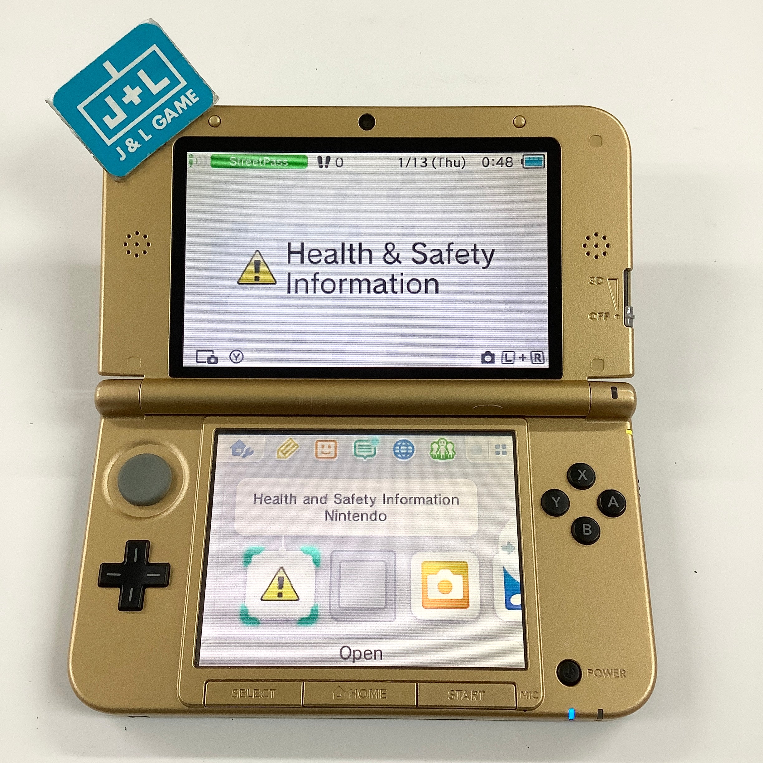 Nintendo 3DS XL Console (The Legend of Zelda: A Link Between Worlds - Gold/Black) - Nintendo 3DS [Pre-Owned] Consoles Nintendo