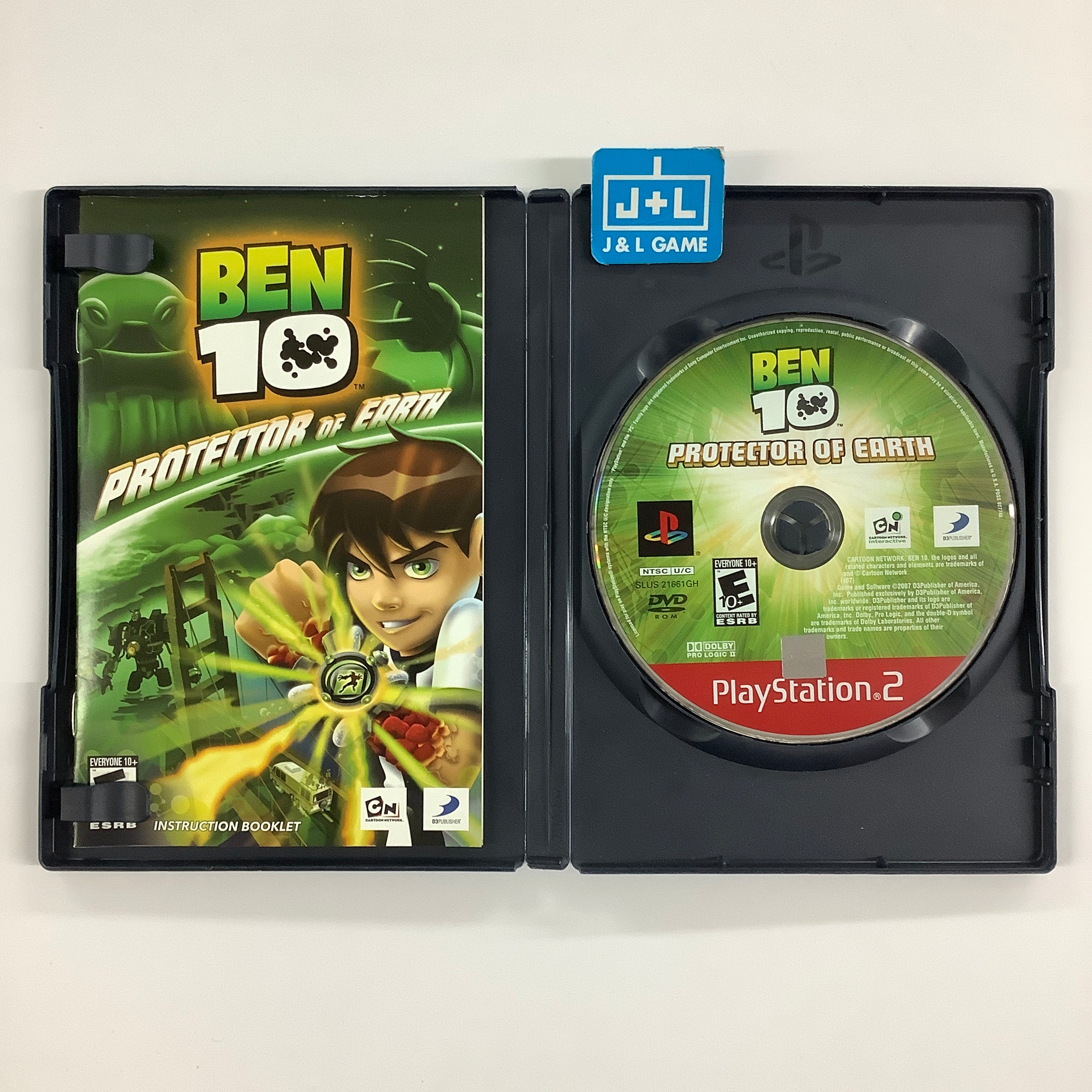 Ben 10: Protector of Earth (Greatest Hits) - (PS2) PlayStation 2 [Pre-Owned] Video Games D3Publisher