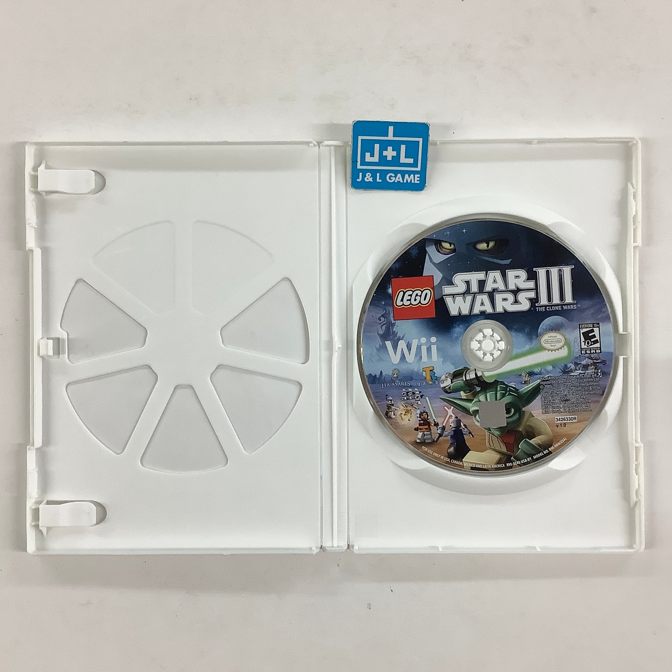 Lego Star Wars III: the Clone Wars - Nintendo Wii [Pre-Owned] Video Games LucasArts