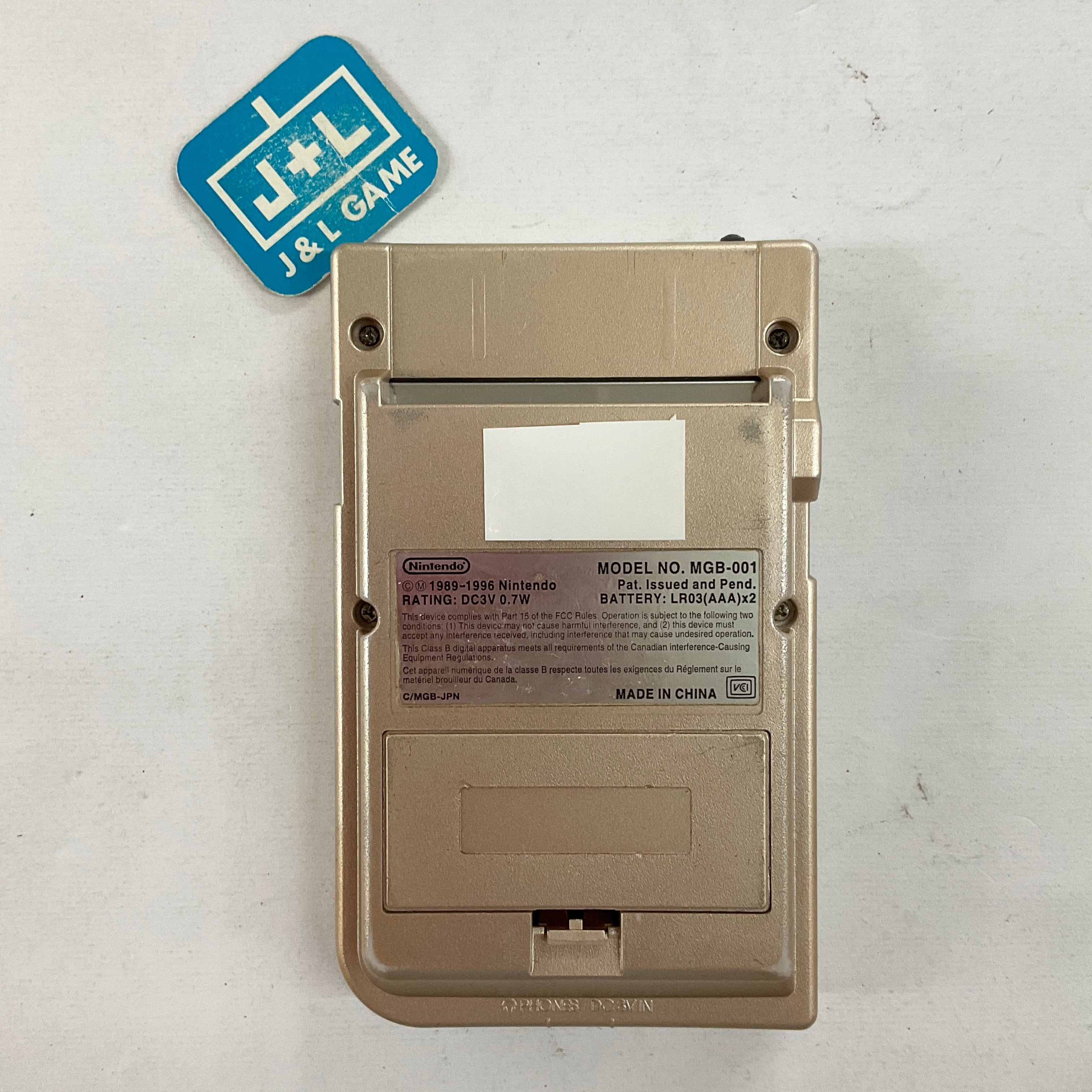 Nintendo Game Boy Pocket (Gold with backlight) - (GBP) Game Boy Pocket [Pre-Owned] Consoles Nintendo   