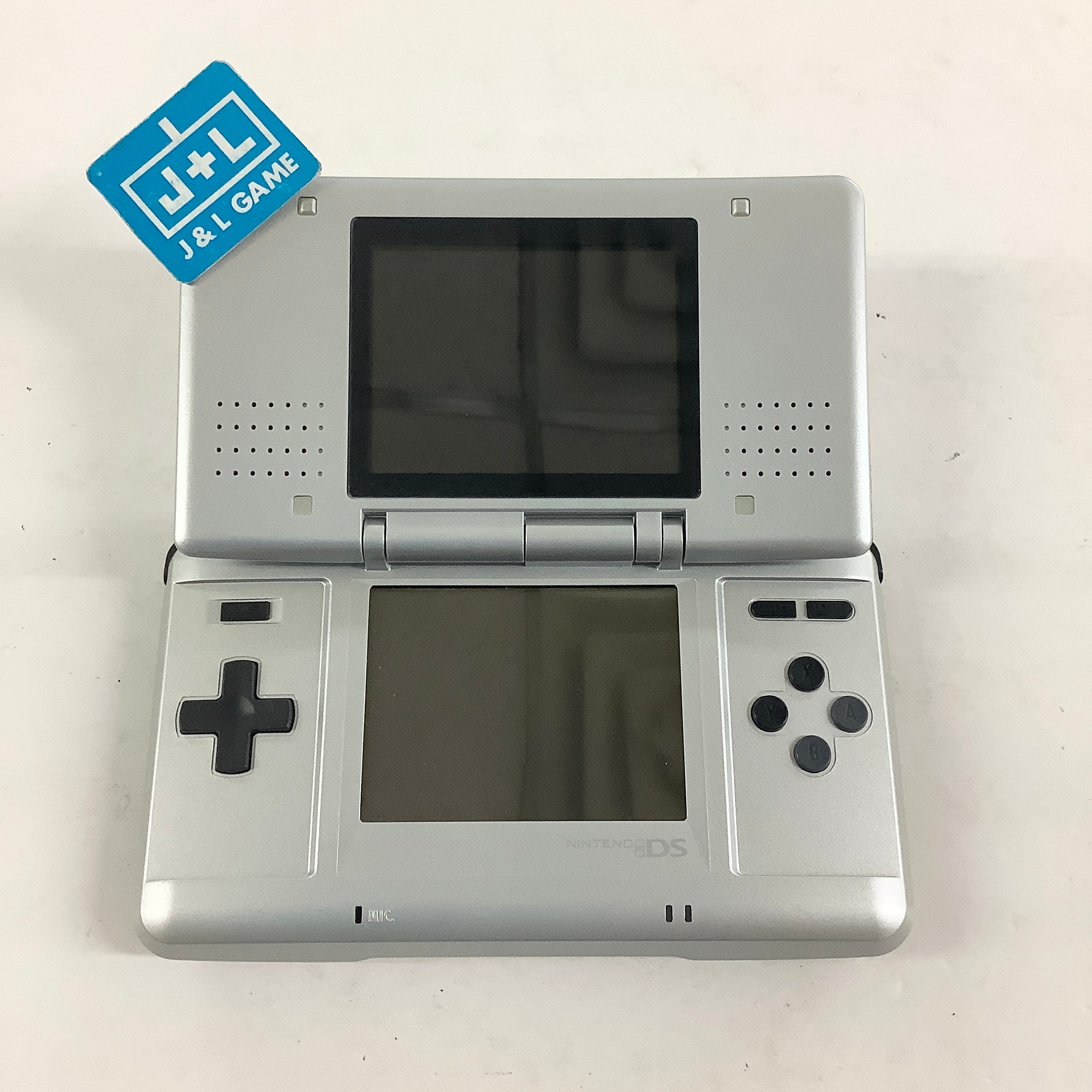 Nintendo DS Console (Platinum Silver with Metroid Prime Hunters Demo) - (NDS) Nintendo DS [Pre-Owned] Consoles Nintendo