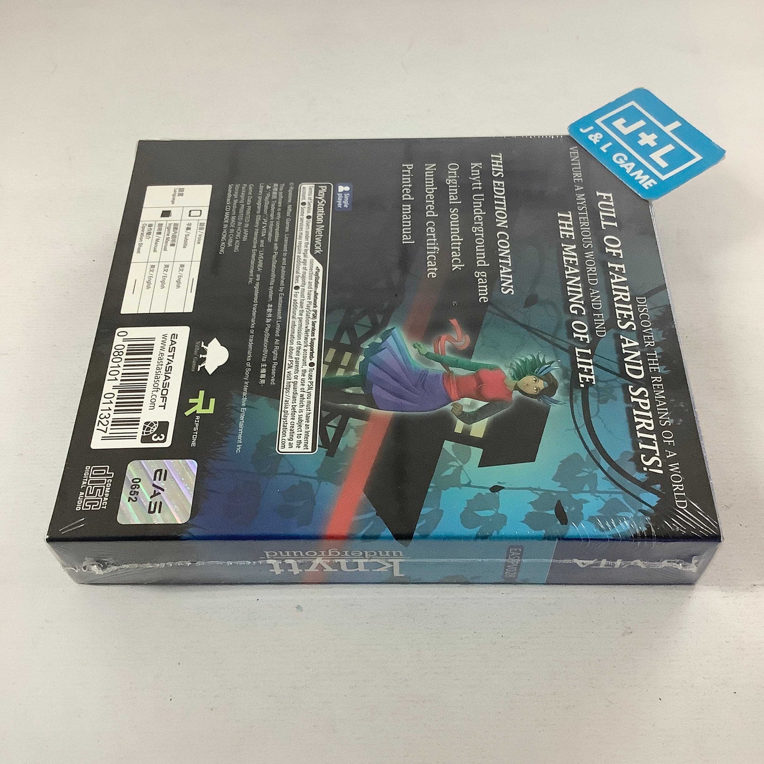 Knytt Underground (Limited Edition) - (PSV) PlayStation Vita (Asia Import) Video Games EastAsiaSoft   