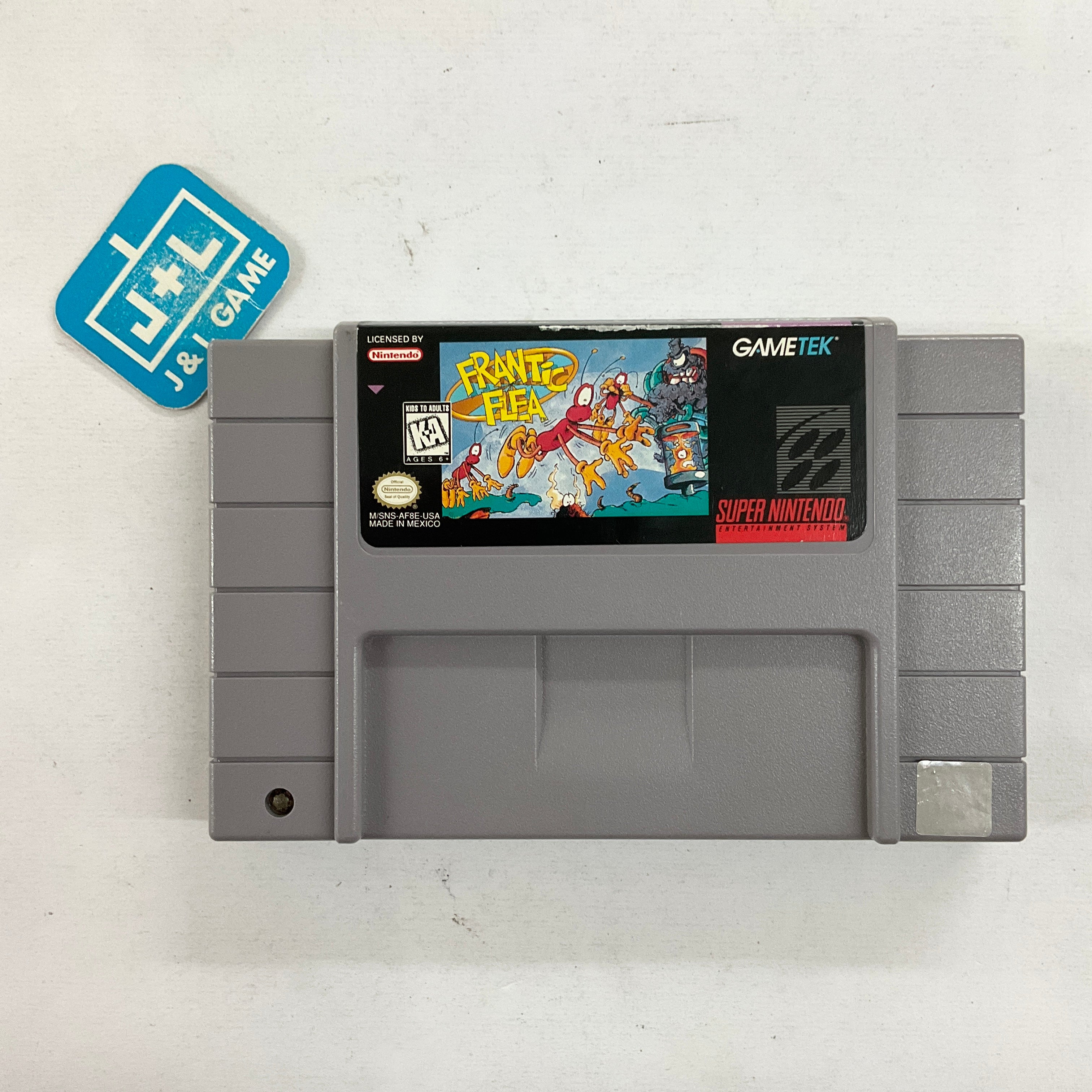 Frantic Flea - (SNES) Super Nintendo [Pre-Owned] Video Games GT Interactive   