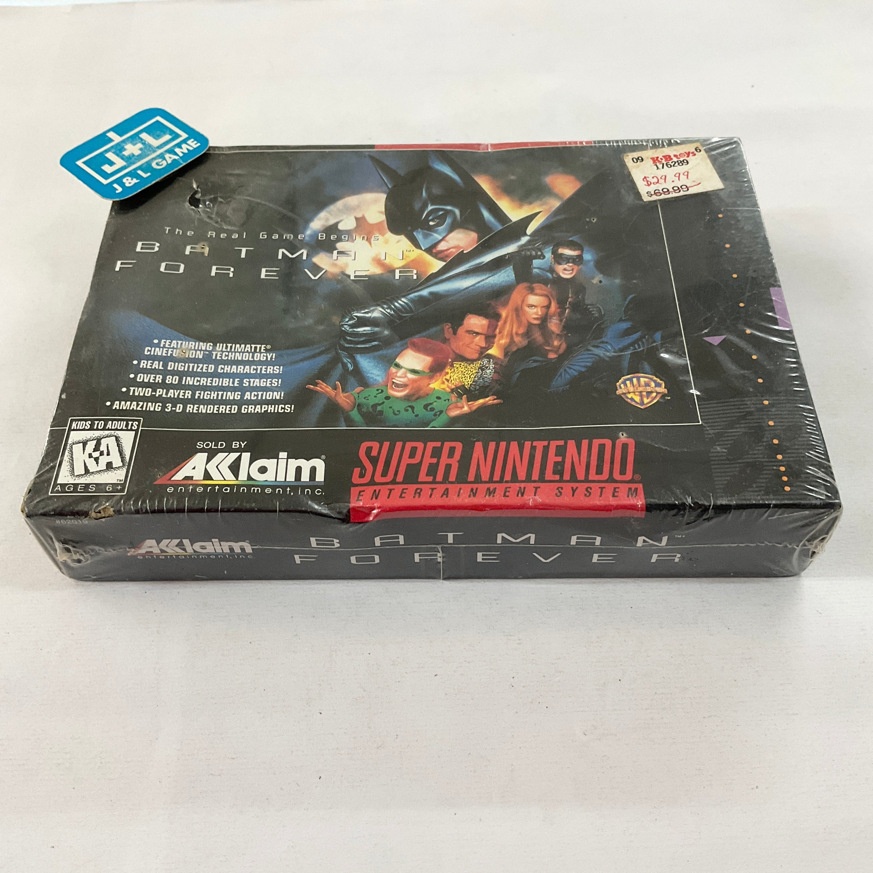 Batman Forever - (SNES) Super Nintendo | J&L Game