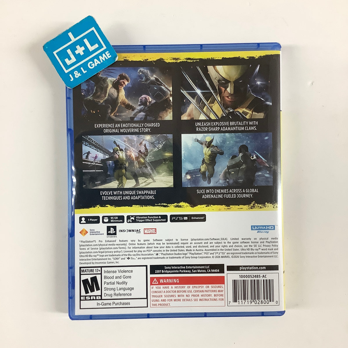 Marvel's Wolverine - (PS5) PlayStation 5 [Pre-Owned]