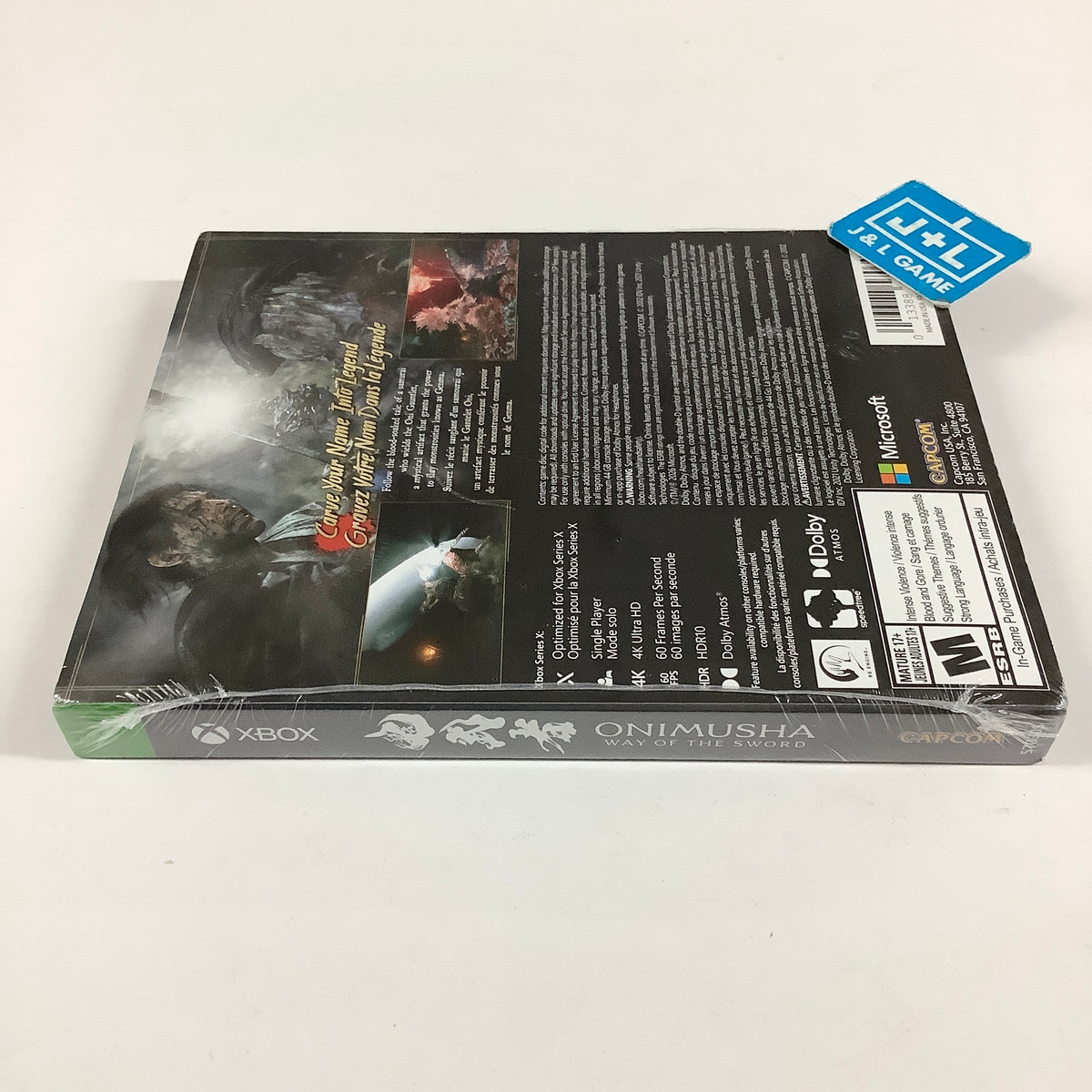 Onimusha: Way of the Sword (Steelbook Edition) - (XSX) Xbox Series X Video Games Capcom