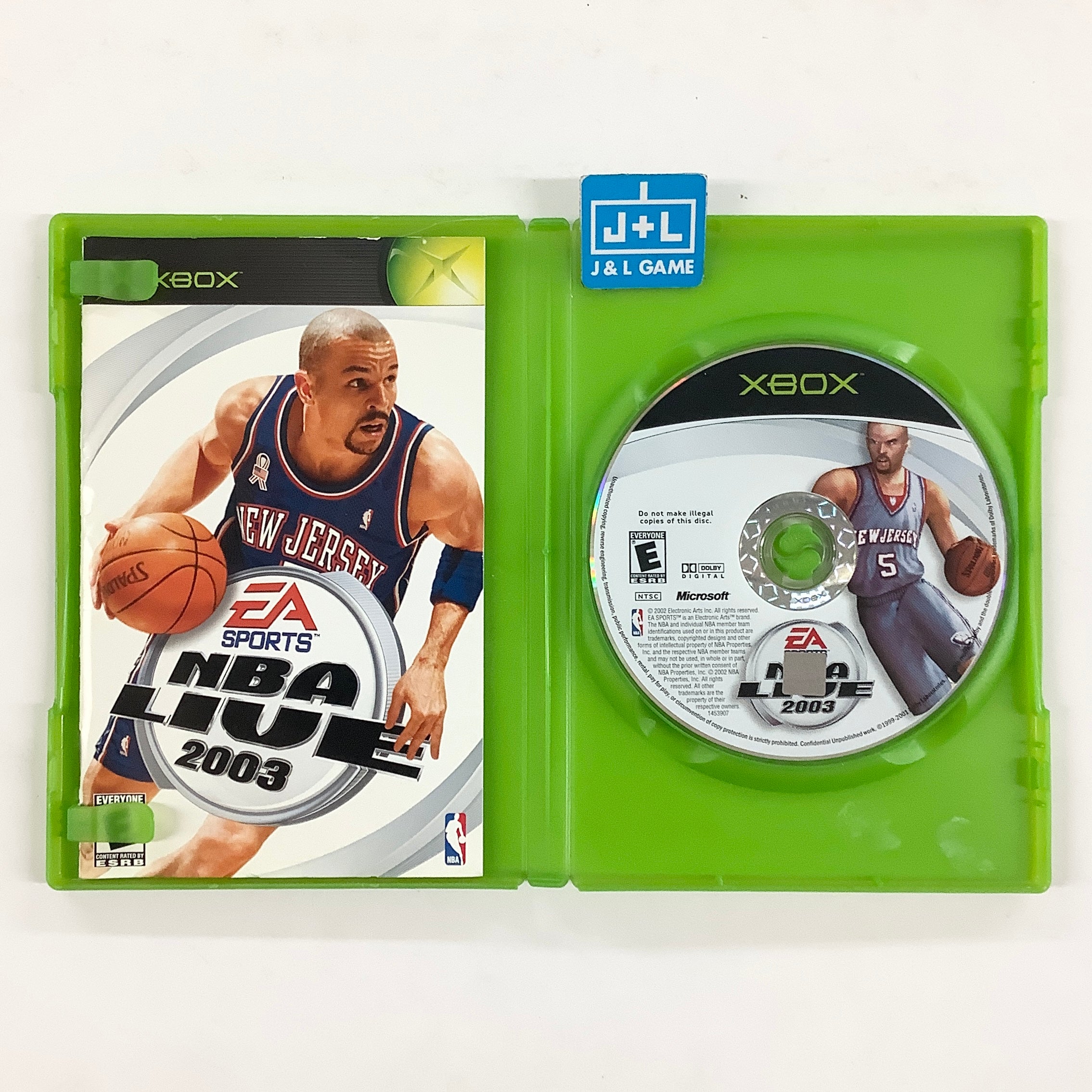 NBA Live 2003 - (XB) Xbox [Pre-Owned] Video Games Electronic Arts