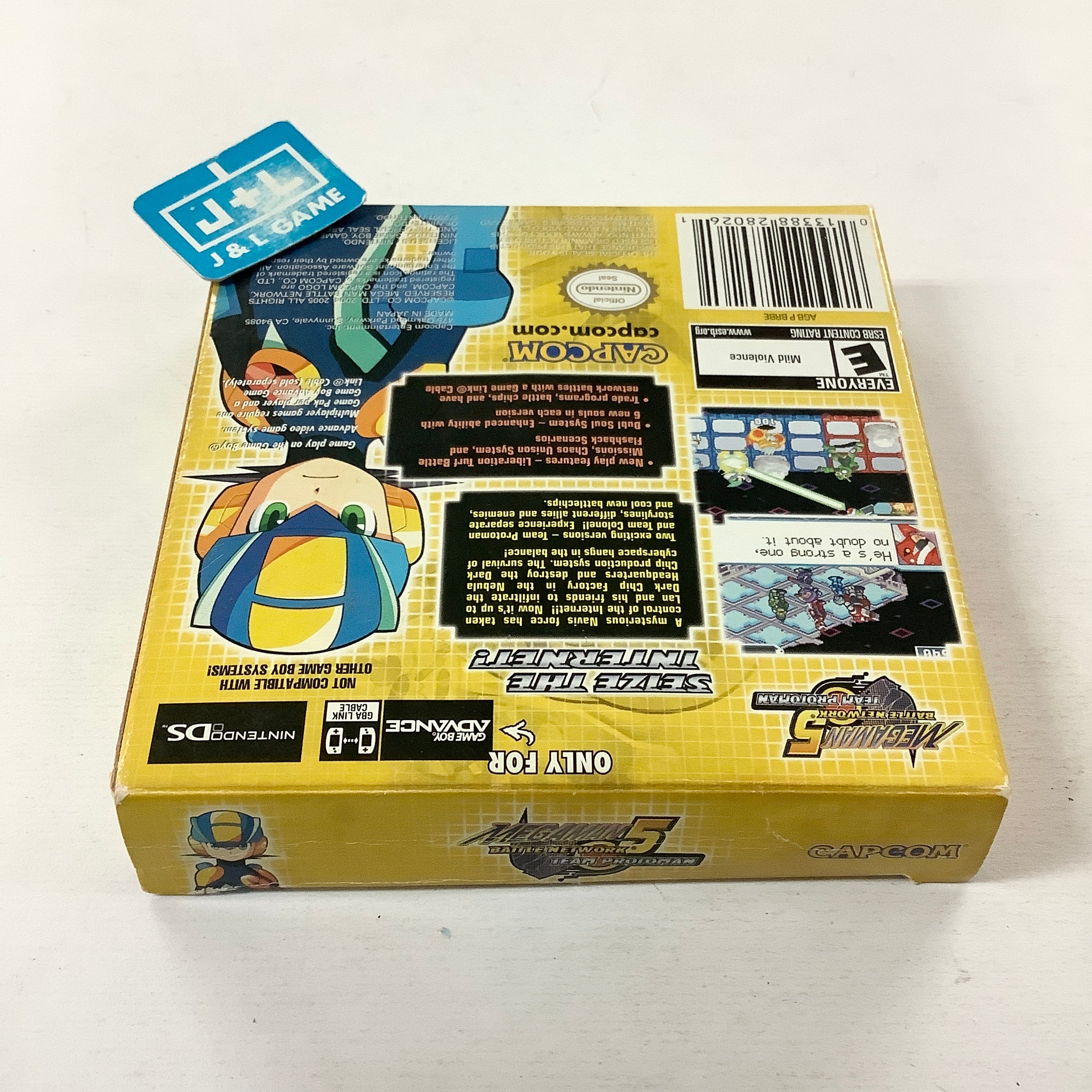 Mega Man Battle Network 5: Team Protoman - (GBA) Game Boy Advance [Pre-Owned] Video Games Capcom   