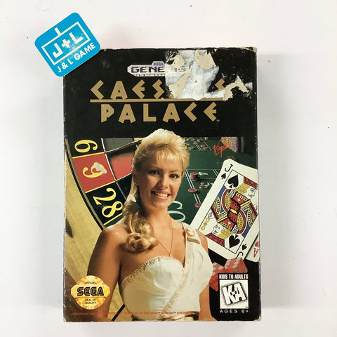 Caesars Palace - (SG) SEGA Genesis [Pre-Owned] Video Games Virgin Interactive   
