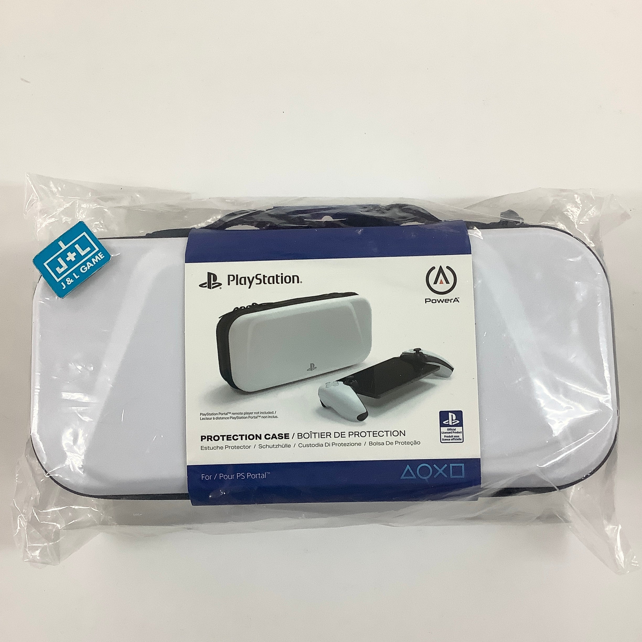 PowerA PlayStation Portal Remote Player Hard Shell Case (White) - (PS5) PlayStation 5 Video Games PowerA